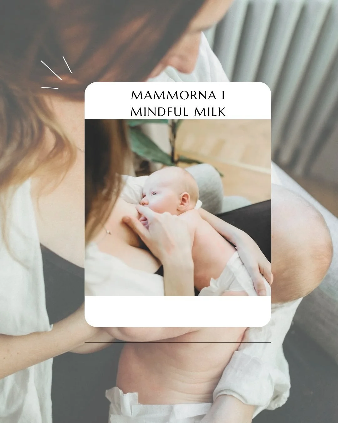 Boka ditt kostnadsfria samtal f&ouml;r att b&ouml;rja lita p&aring; kroppen och amningen igen❤️ Du &auml;r inte ensam🙏

#amning