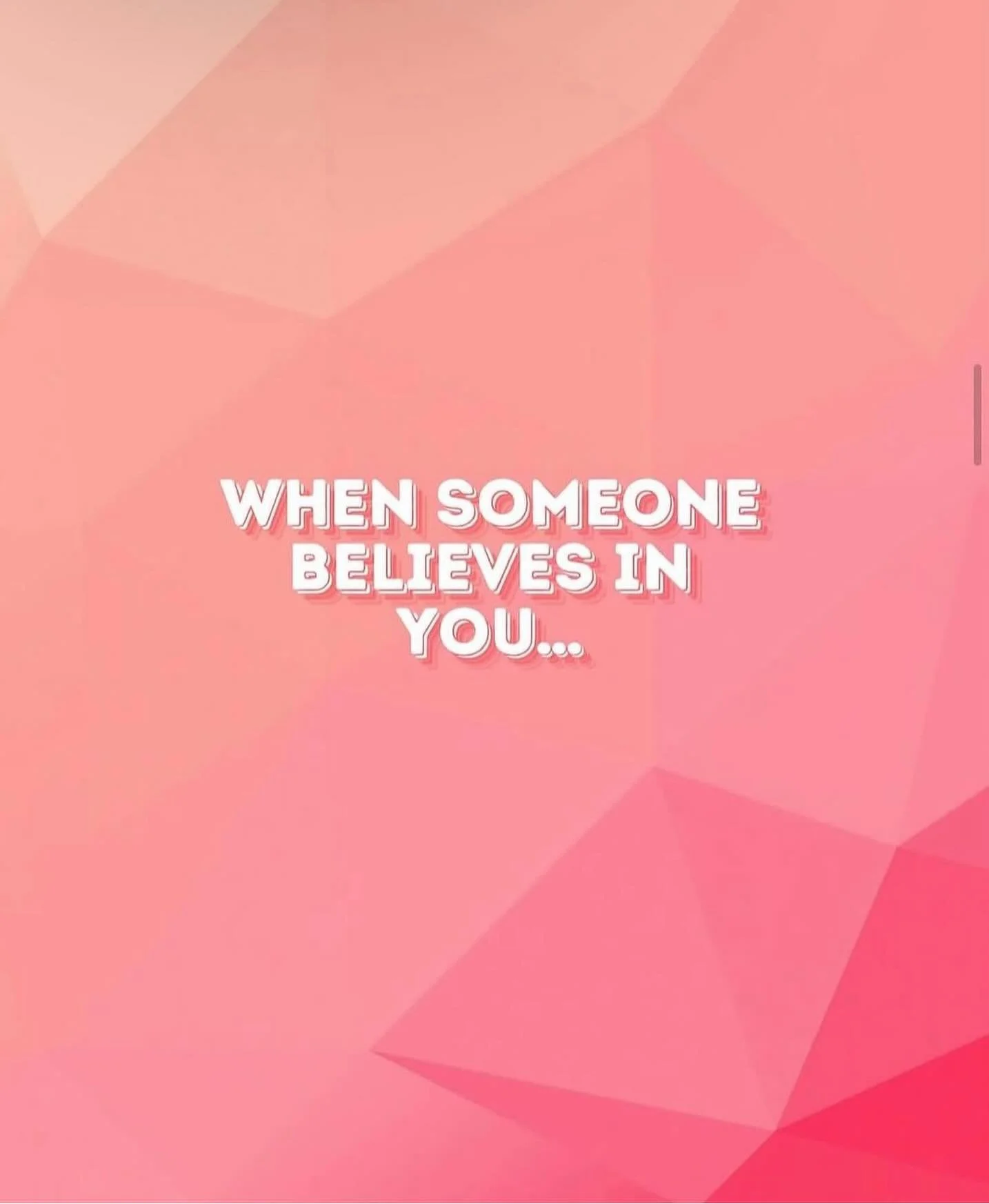 Jag tror p&aring; dig❤️💪
Ta hj&auml;lp och hitta n&aring;gon som tror p&aring; dig, som kan f&ouml;lja din resa I motg&aring;ngar och n&auml;r allt k&auml;nns bra! Det kommer g&aring; upp och ner och n&auml;r det k&auml;nns mer ner &auml;n upp se d&