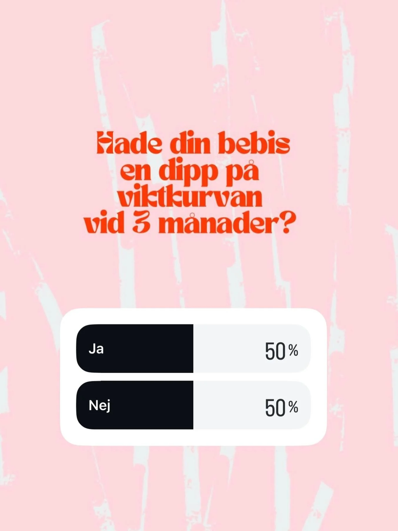 Det &auml;r inte ovanligt att ett barn som helammar har en liten dipp p&aring; viktkurvan. Mkt h&auml;nder i den &aring;ldern f&ouml;r bebis men ocks&aring; f&ouml;r oss mammor. 

Snart kommer jag l&auml;gg upp filmer p&aring; plattformen p&aring; te