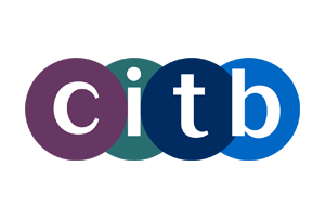 Colorful CITB logo with lowercase letters in circles of purple, teal, dark blue, and blue.