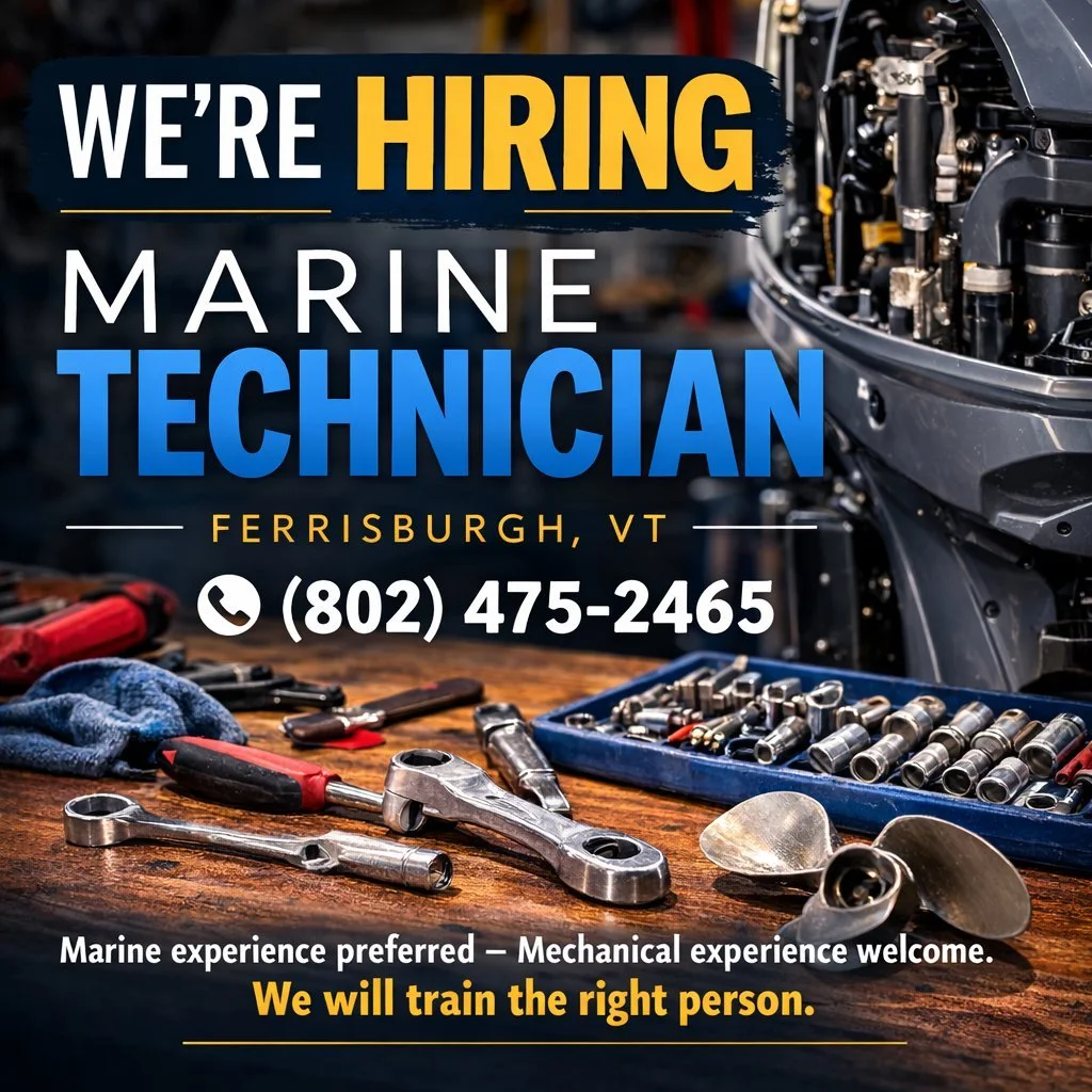 🔧 We&rsquo;re Growing! 

Creekside Marine is getting busier, and we&rsquo;re looking to add a Marine Technician to our team.

If you enjoy working on boats, solving mechanical problems, and being part of a small, friendly shop on the water, we&rsquo