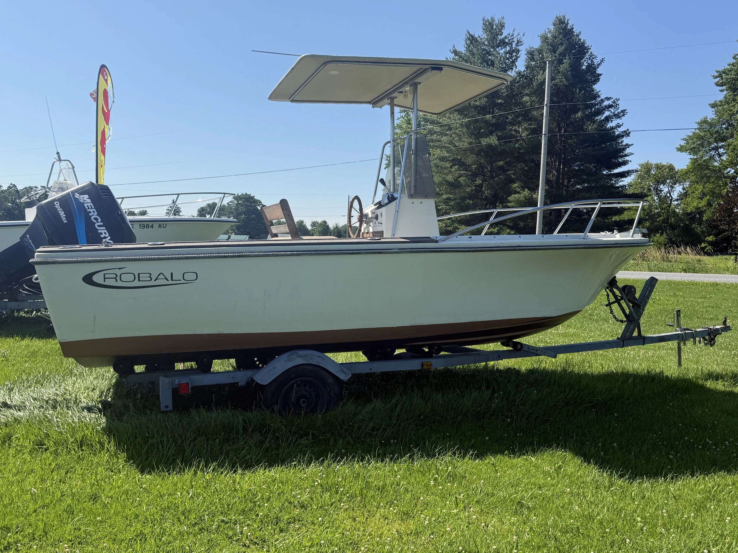 1979 Robalo R18 Center Console with T-Top – $5,000