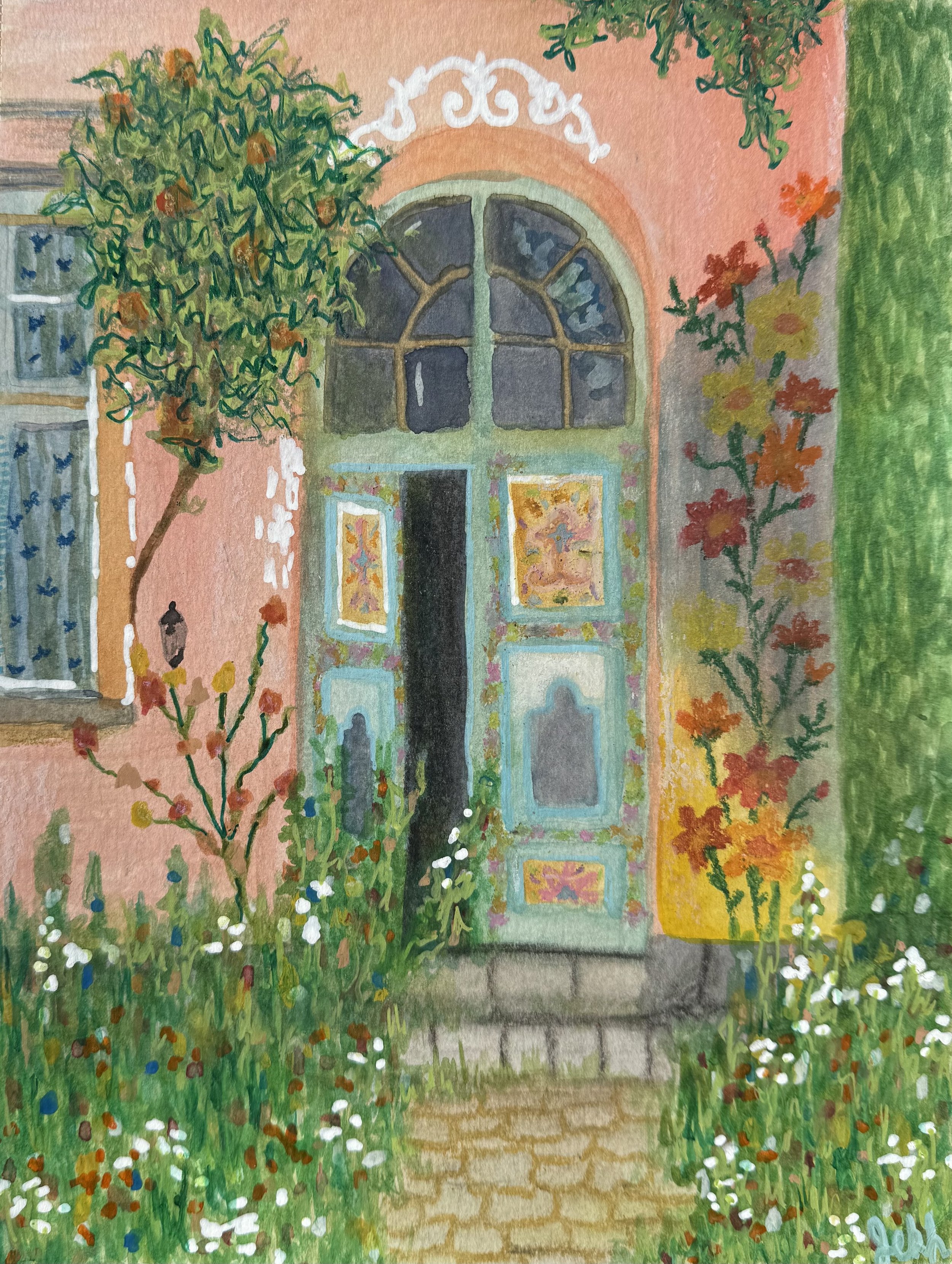 Watercolor paintings