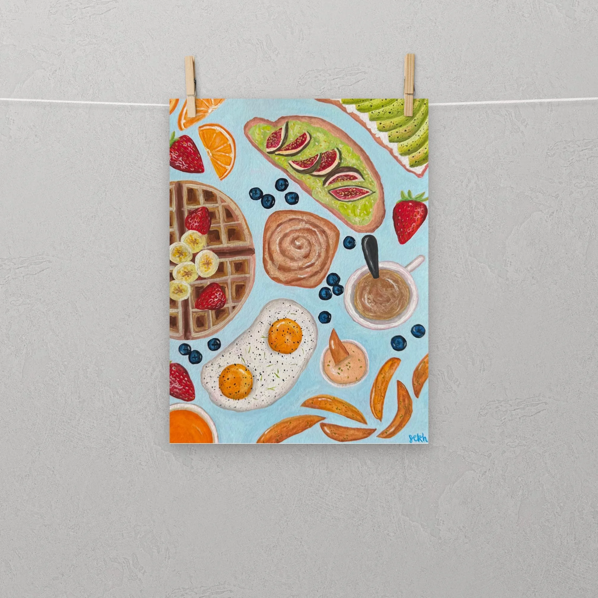 Morning Feast Poster