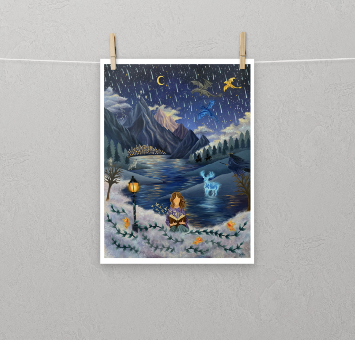 Fantasy Worlds Print