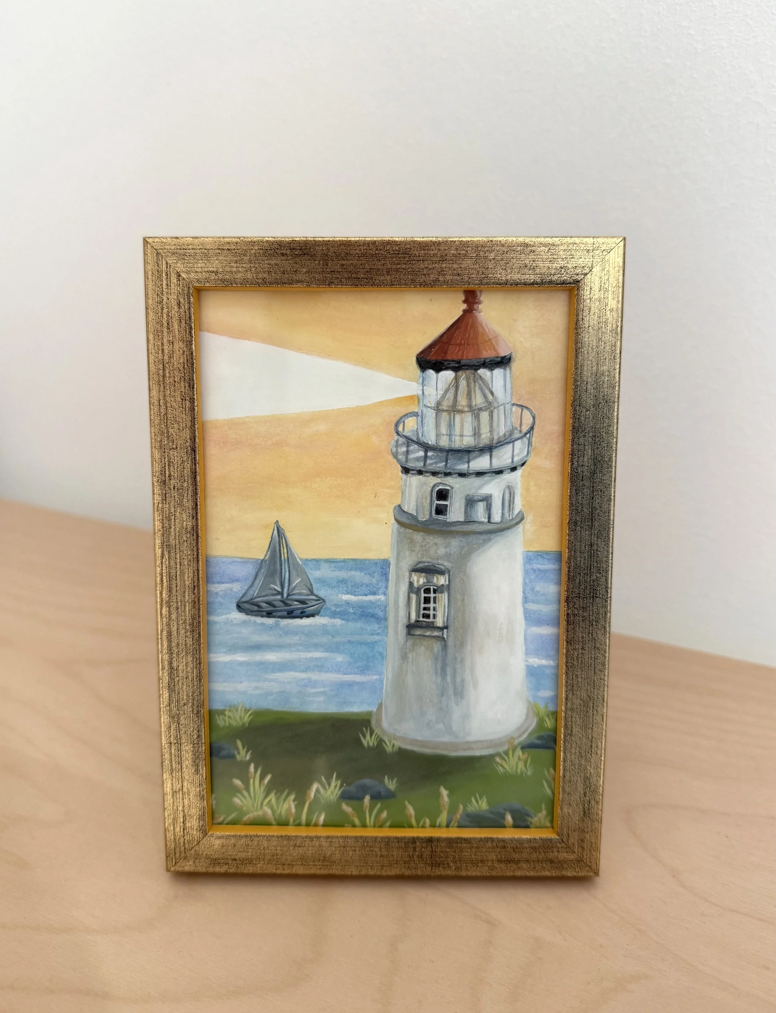Lighthouse Original (Framed)