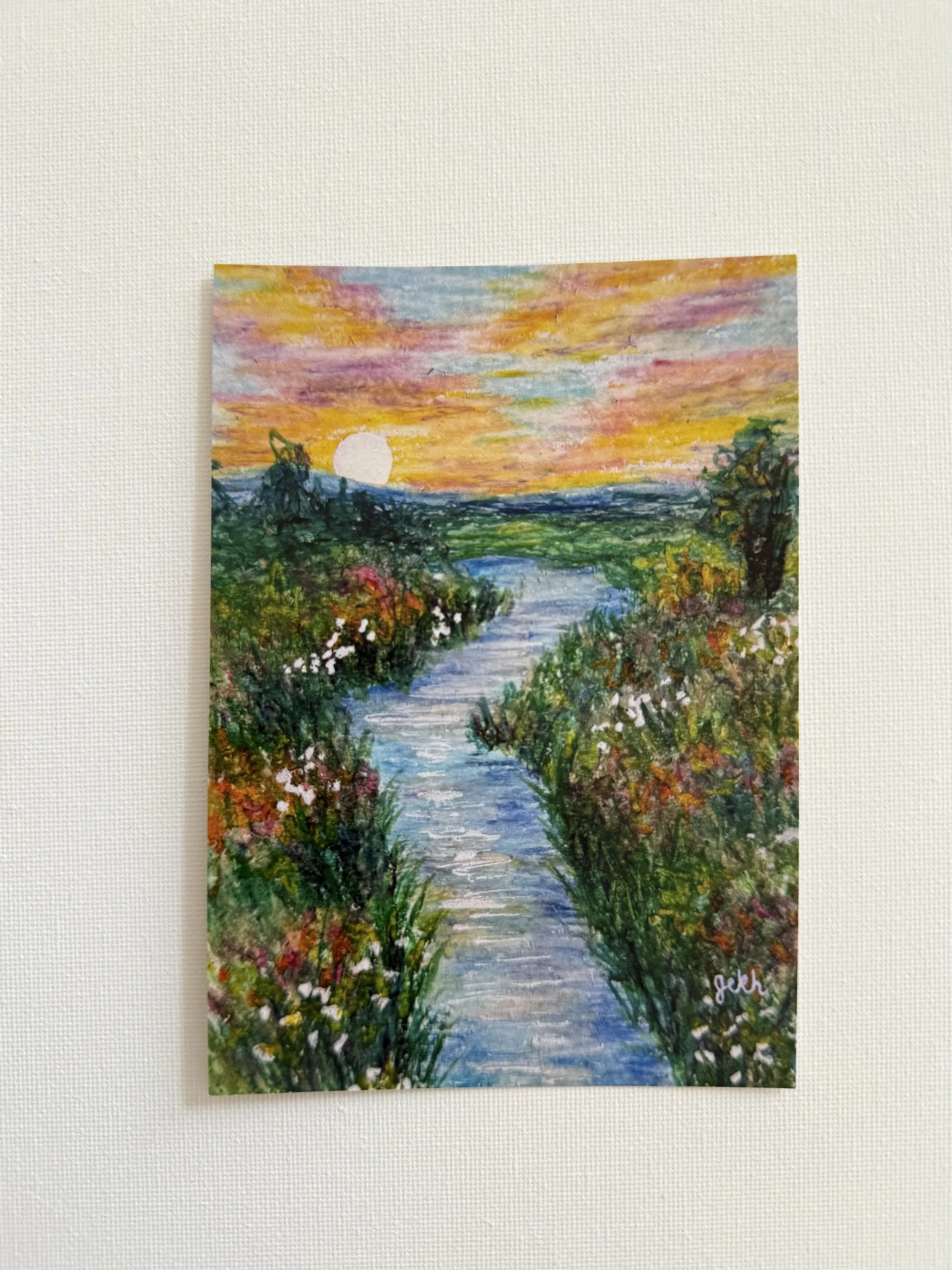Sunrise River Postcard