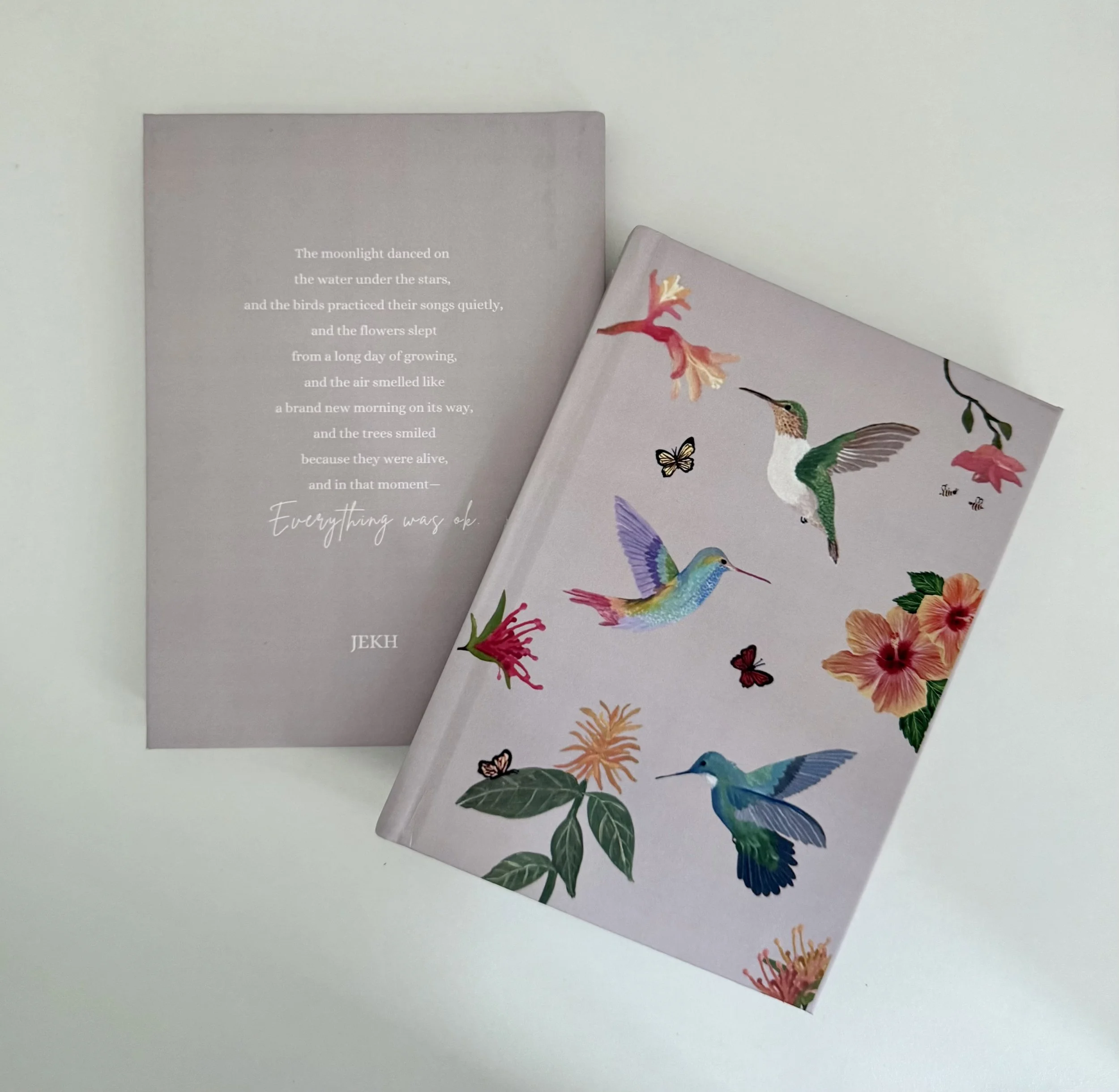 Hummingbird Lined Journal