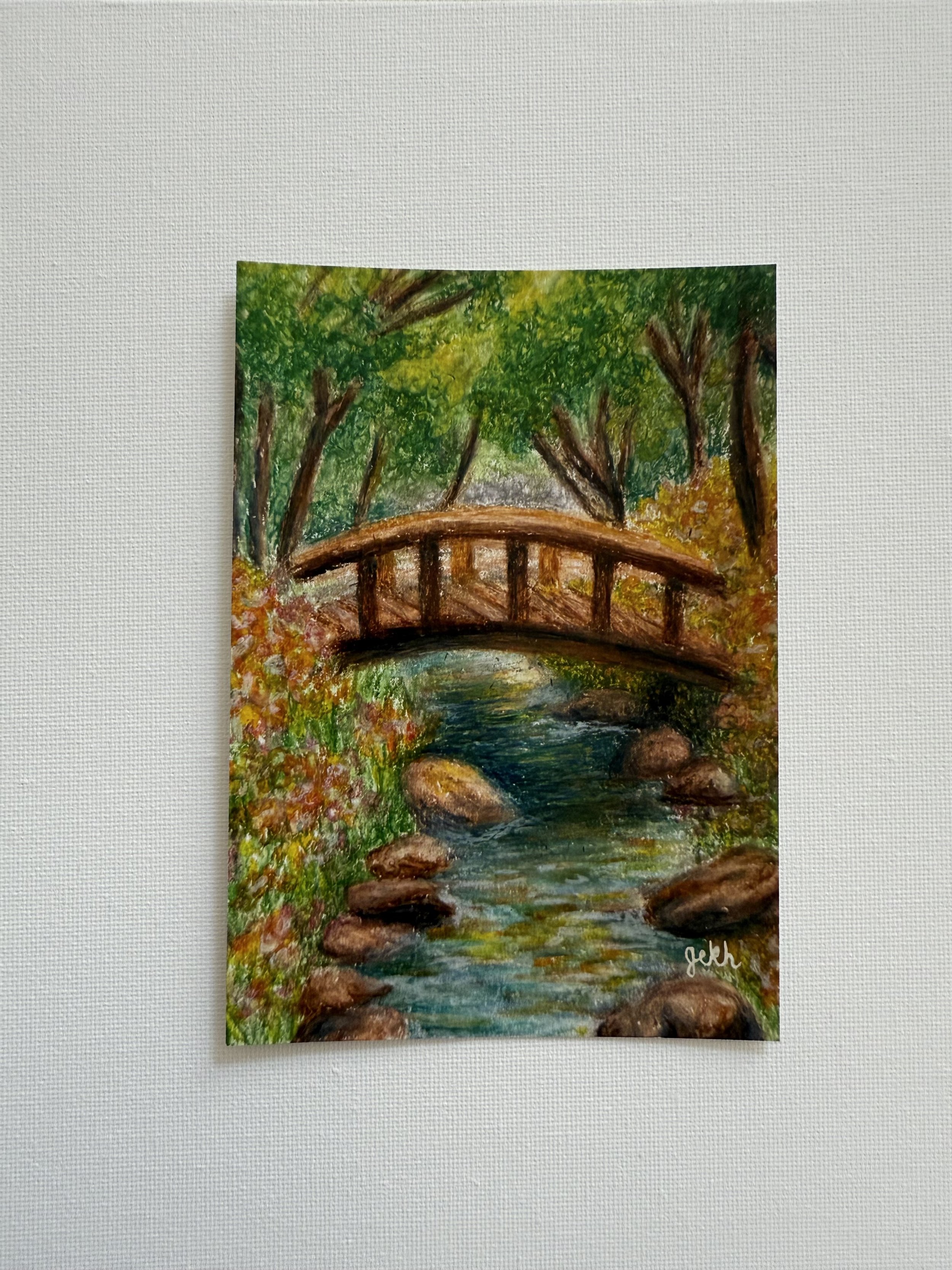 Forest Bridge Print