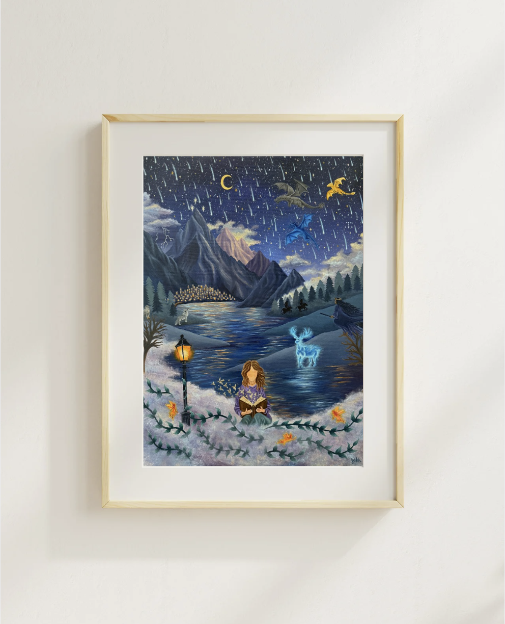 Fantasy Worlds Print