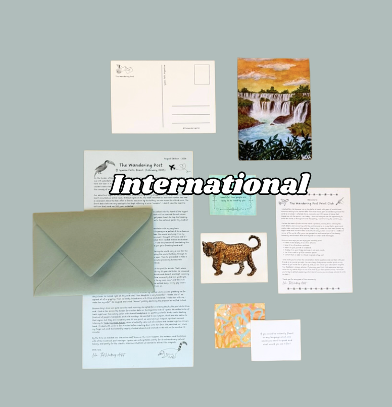 The Wandering Post Print club (International)
