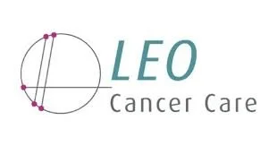 Logo for LEO Cancer Care featuring a circular design and the text 'LEO Cancer Care'.