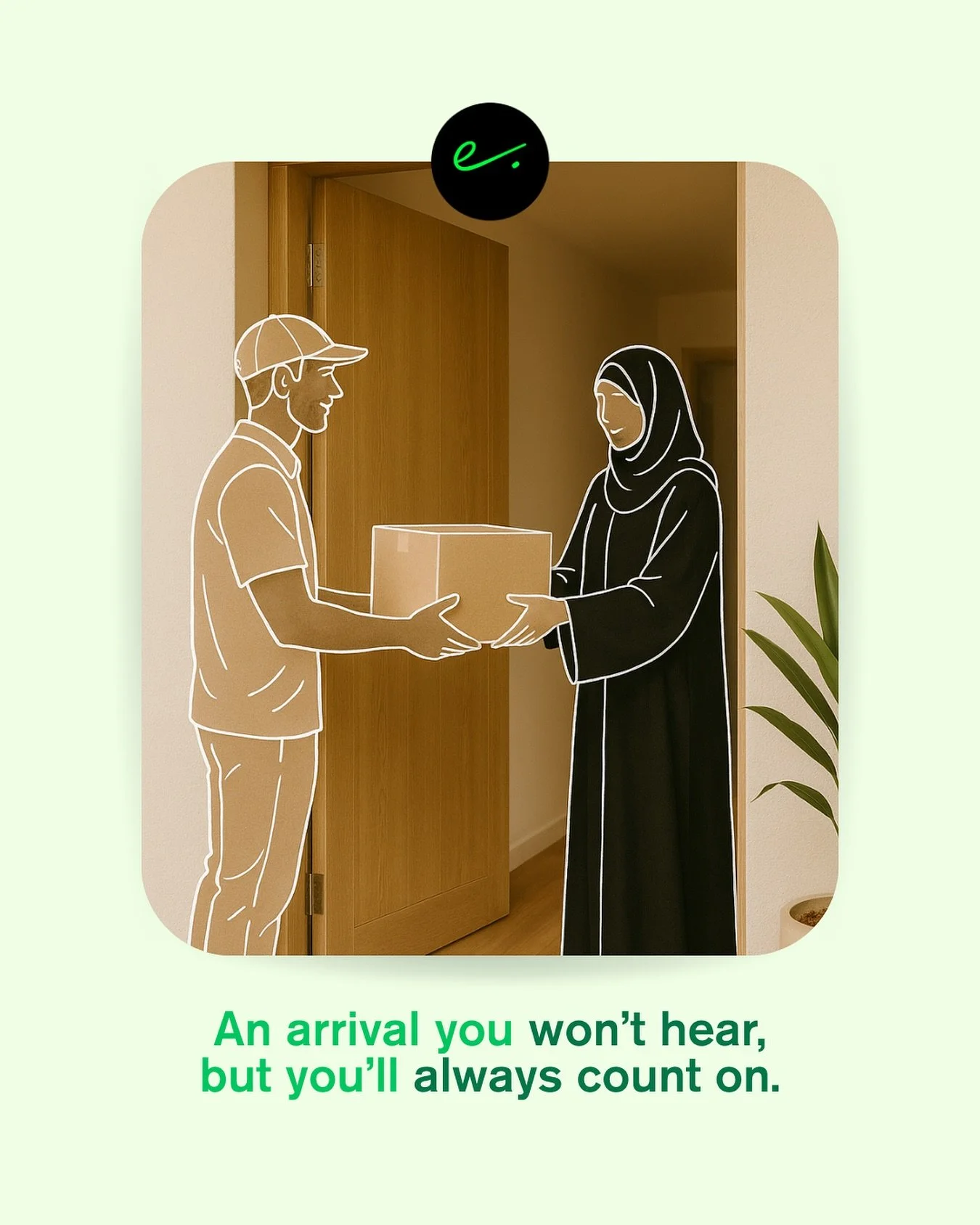 They won&rsquo;t hear us coming, but they&rsquo;ll always know it&rsquo;s us.

⚡️Silent, reliable, and 100% electric, that&rsquo;s how we deliver.

📦 Choose E. Deliveries for smooth, sustainable shipping that your customers can count on. Every time.