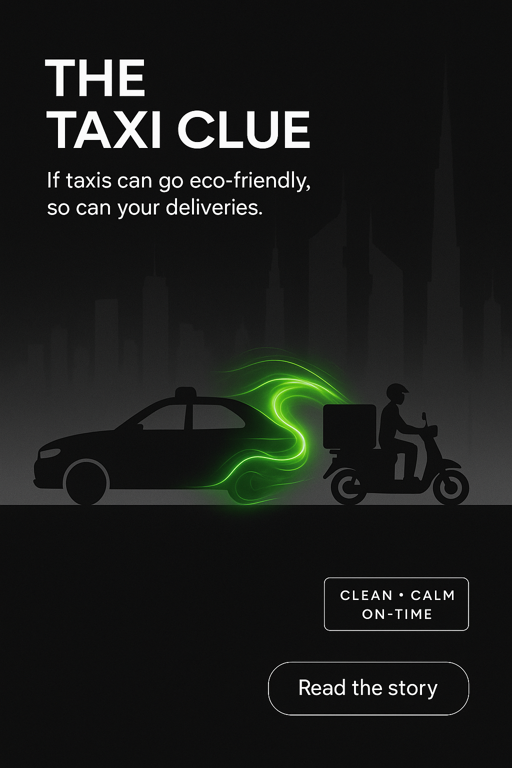 The Taxi Clue: If Taxis Can Go Eco-Friendly, So Can Your Deliveries