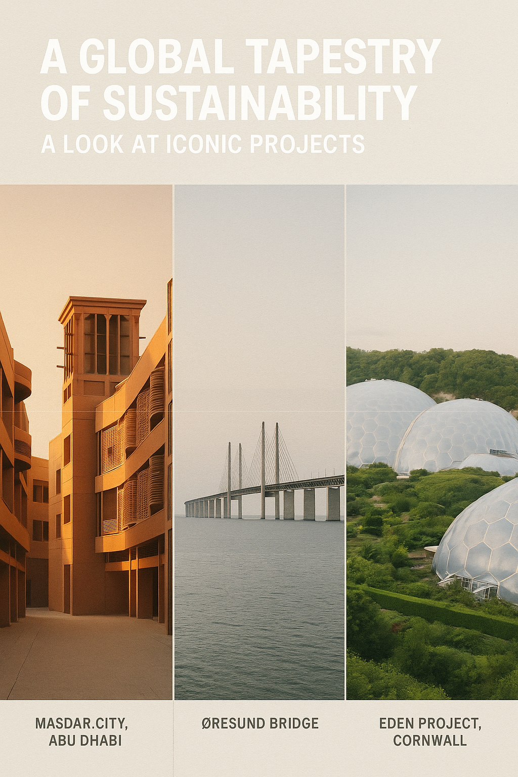 A Global Tapestry of Sustainability: A Look at Iconic Projects