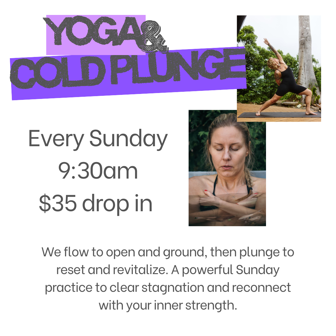 Yoga & Cold Plunge Jan 25th