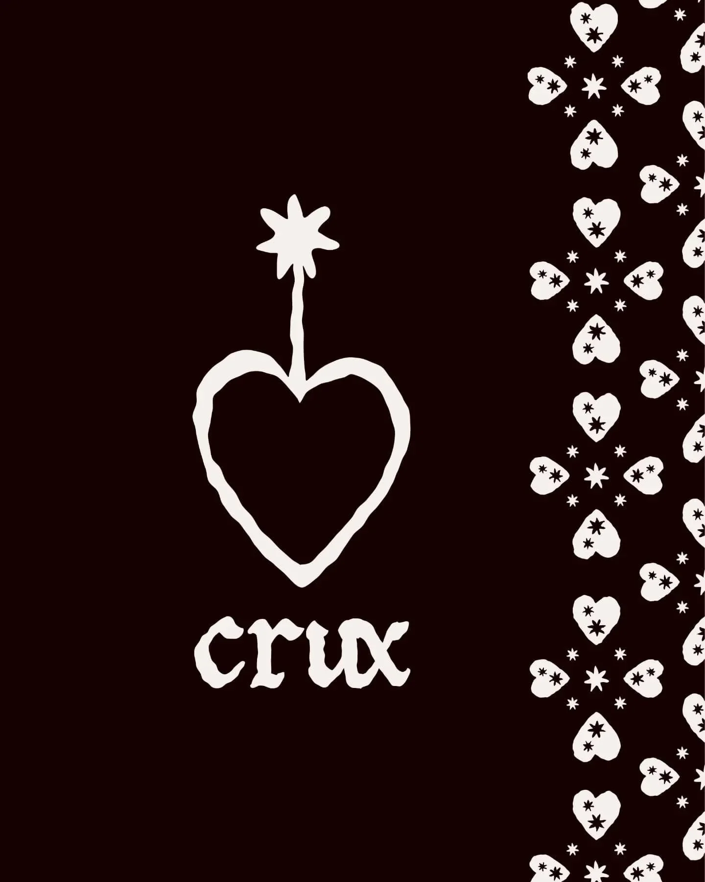 Introducing a brand fresh from the design lab: Crux ✨ 
Crux is a modern mystic toolkit that reimagines spirituality through a high-design lens. For my take, I leaned into a soulful vibe inspired by ritual—every element has a perfectly imperfec