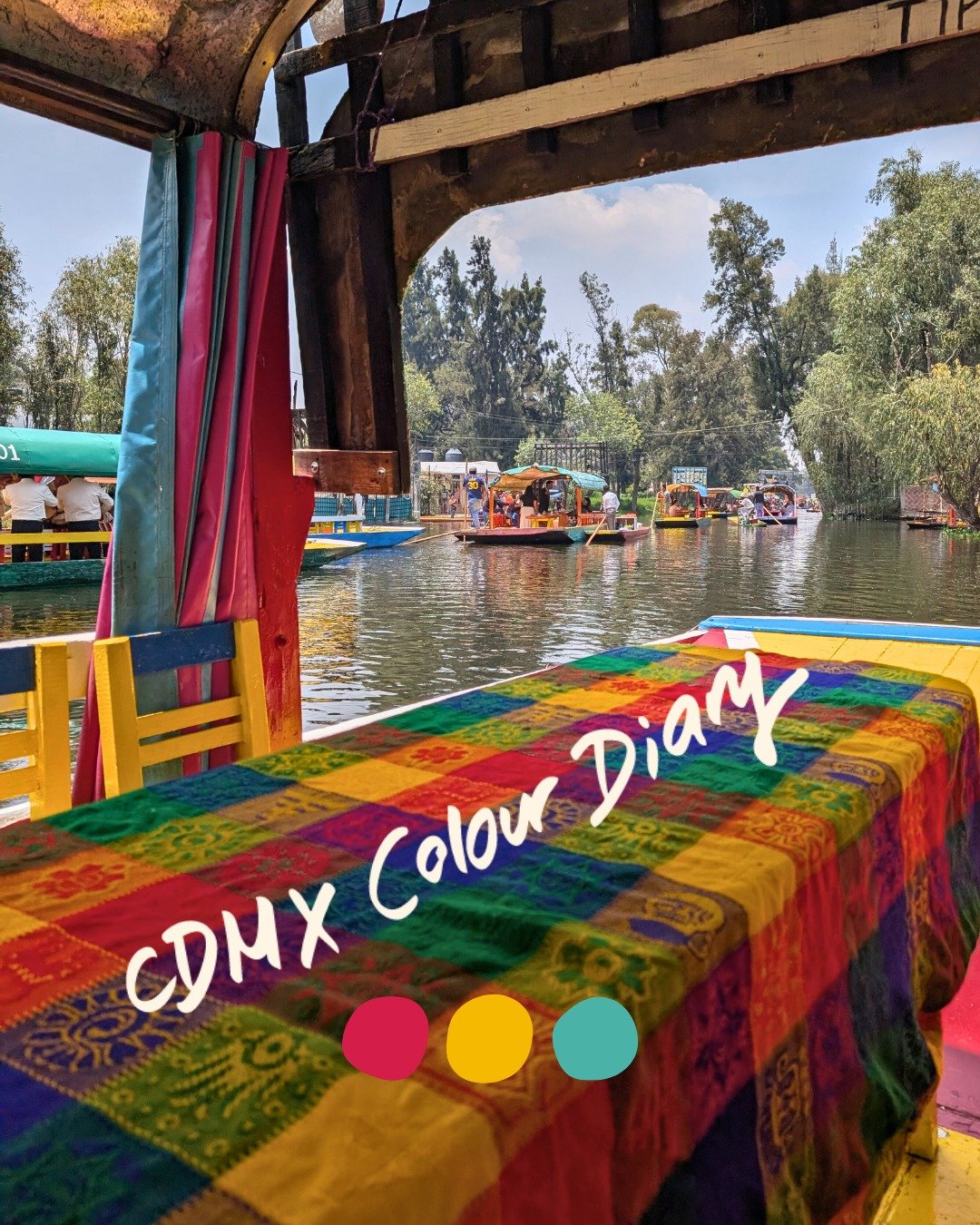 Back from visiting fam in CDMX 💚🤍❤️ Heart is full of love and colours - swipe for the colour diary!
#cdmx