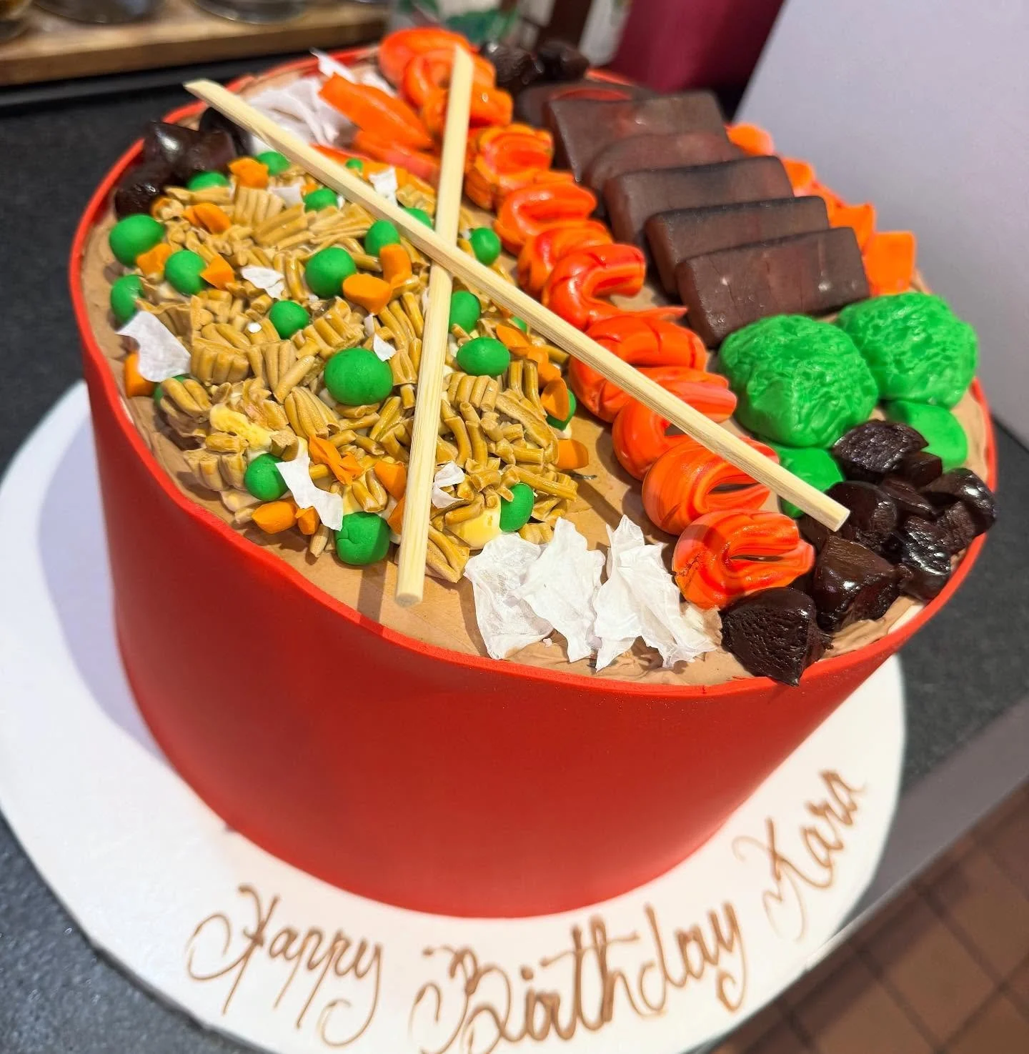 HIBACHI CAKE 🥡