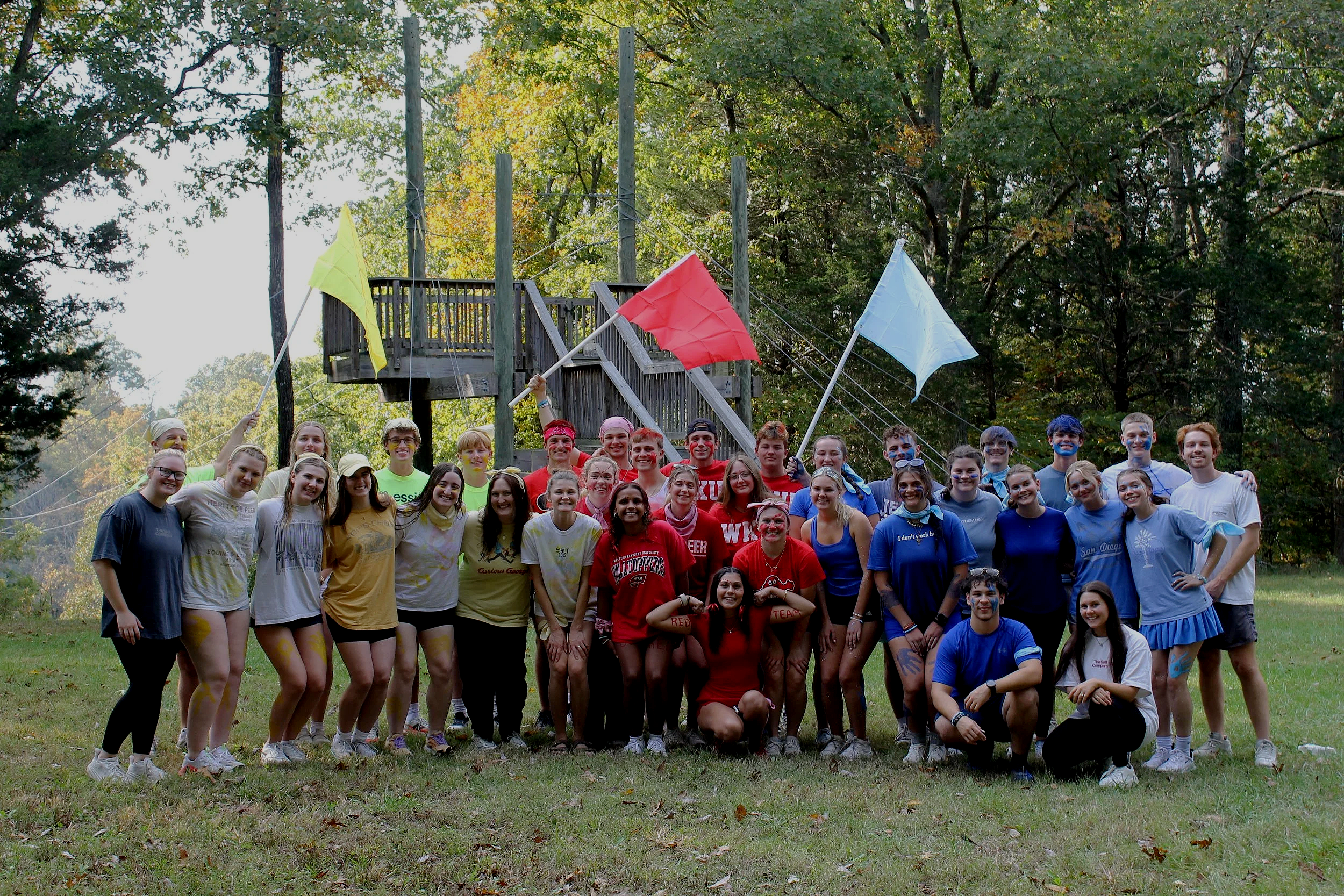 fall retreat fun WKU trip students community