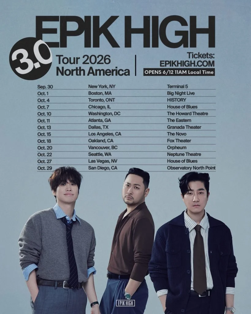 Epik High 3.0 NORTH AMERICAN TOUR @ Big Night Live
