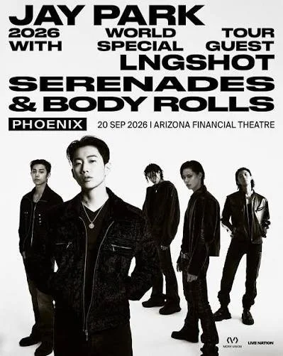 Jay Park with special guest LNGSHOT: Serenades & Body Rolls @ Arizona Financial Theatre 