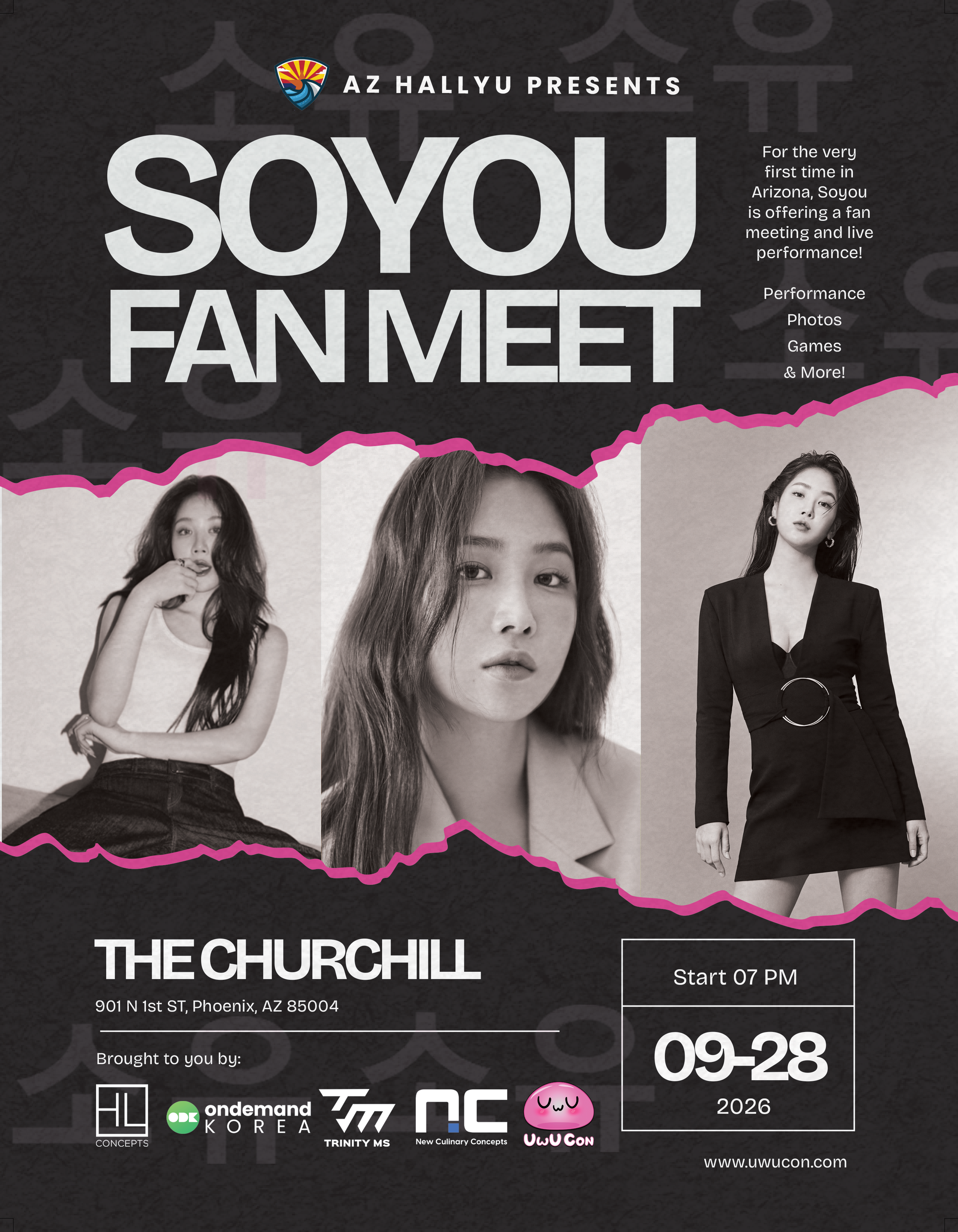 Soyou Comes to Phoenix Monday for Her First Arizona Fan Meeting and Live Performance