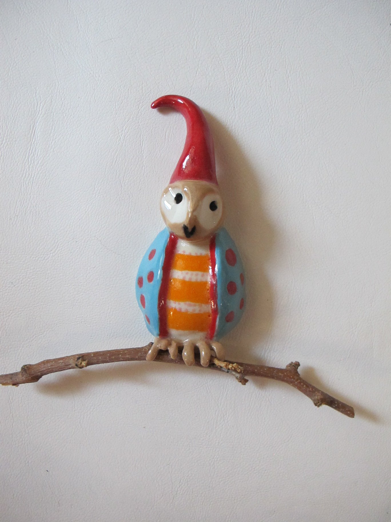 Owl with Red Hat.JPG