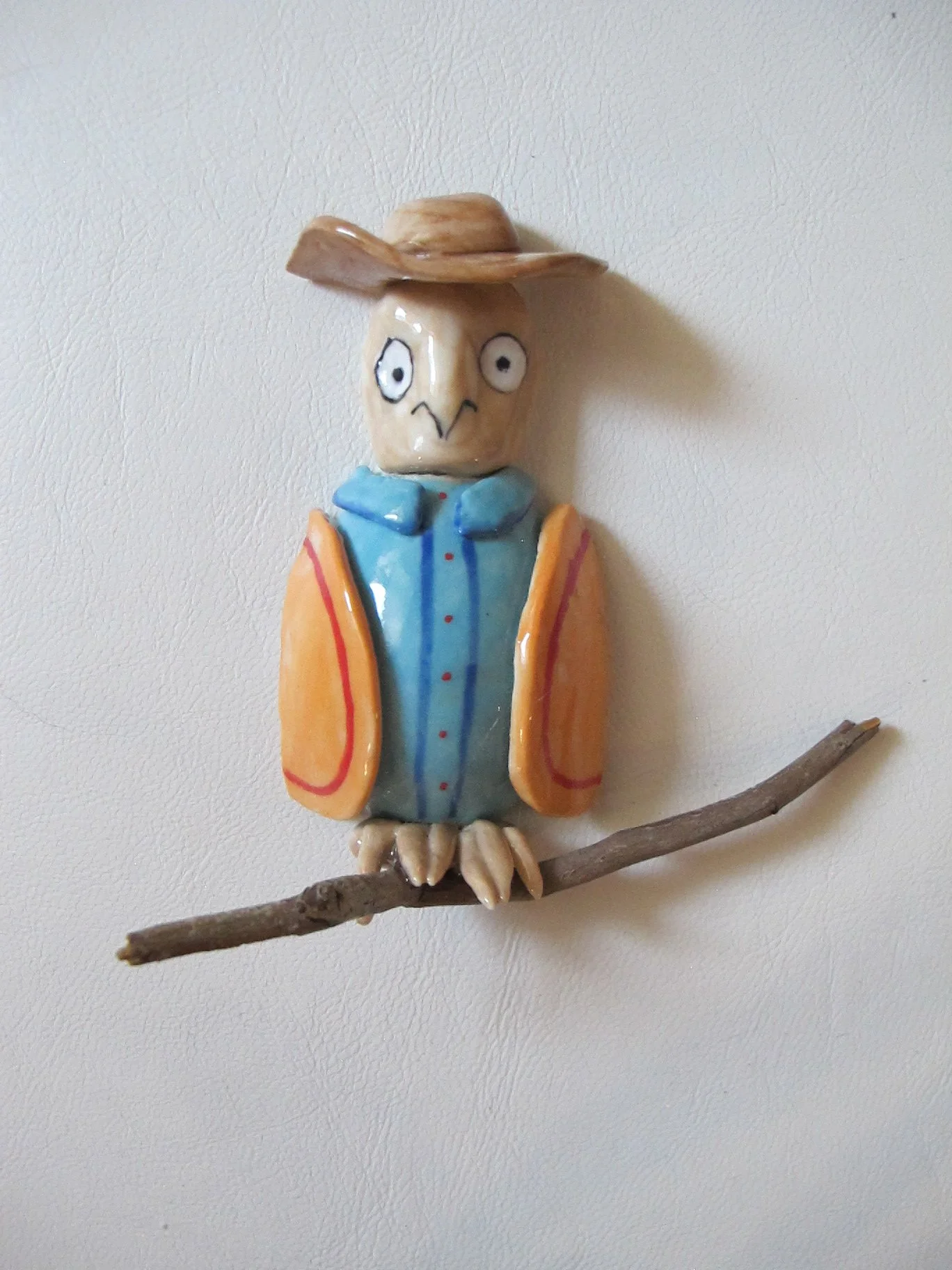 Owl with Cowboy Hat.JPG