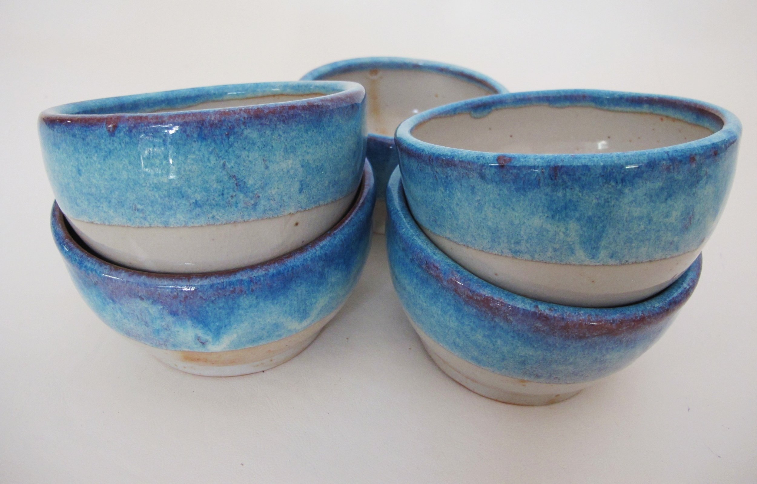Shimmery Blue Bowl - 10 ounces