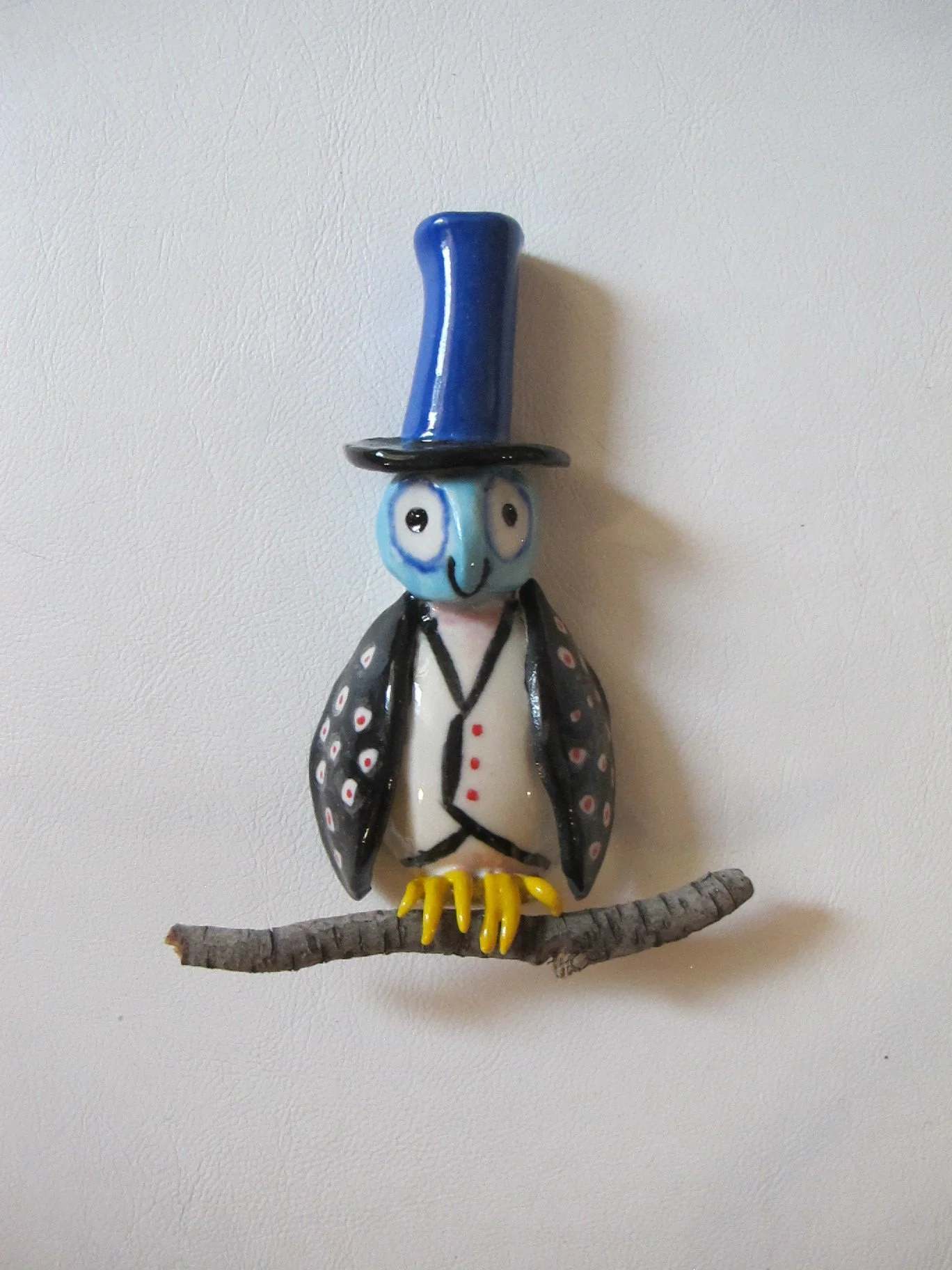 Owl with Blue Face.JPG