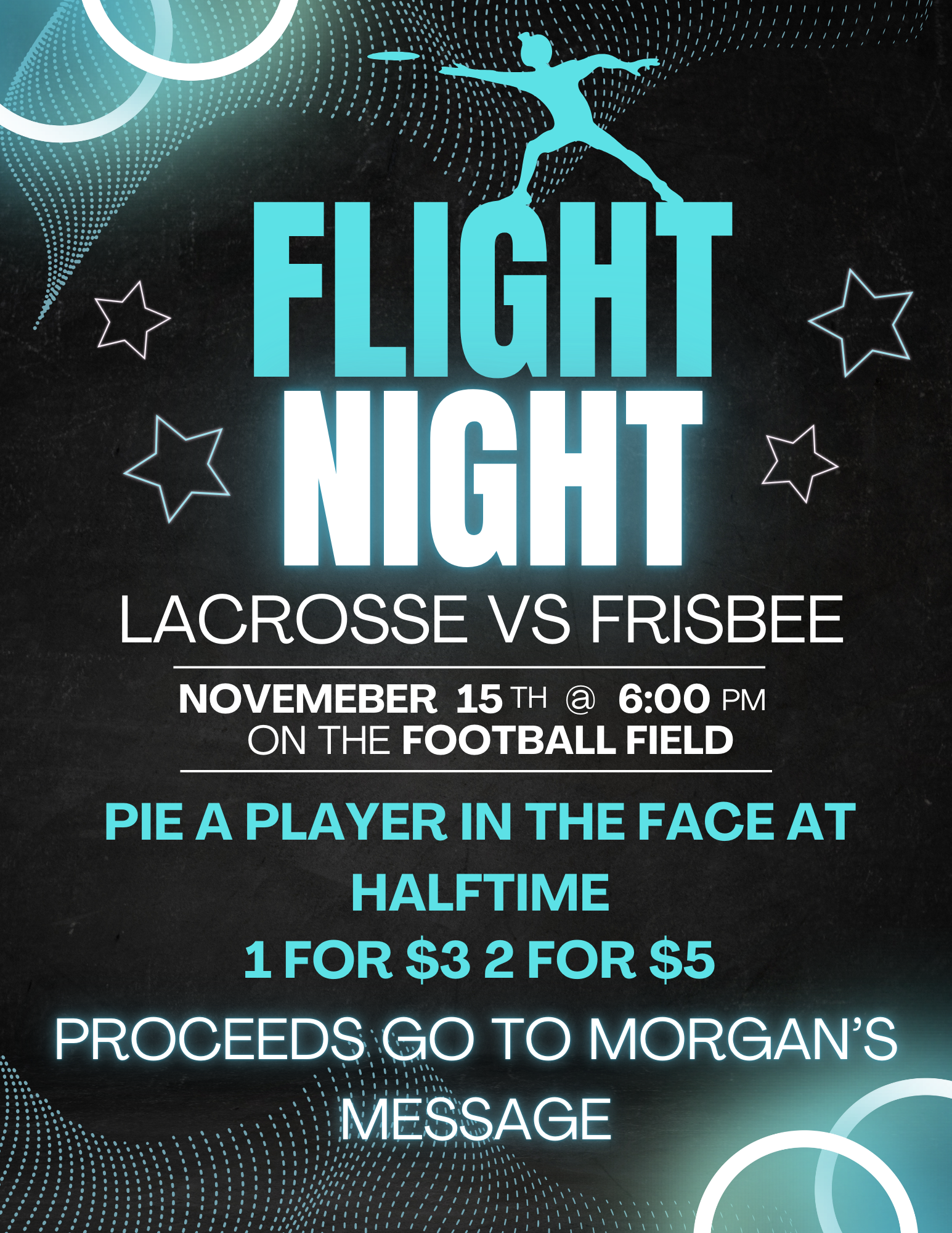 Advertisement for club event