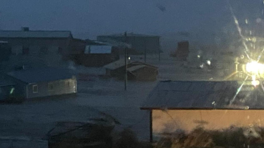 Storm battering western Alaska causes widespread flooding