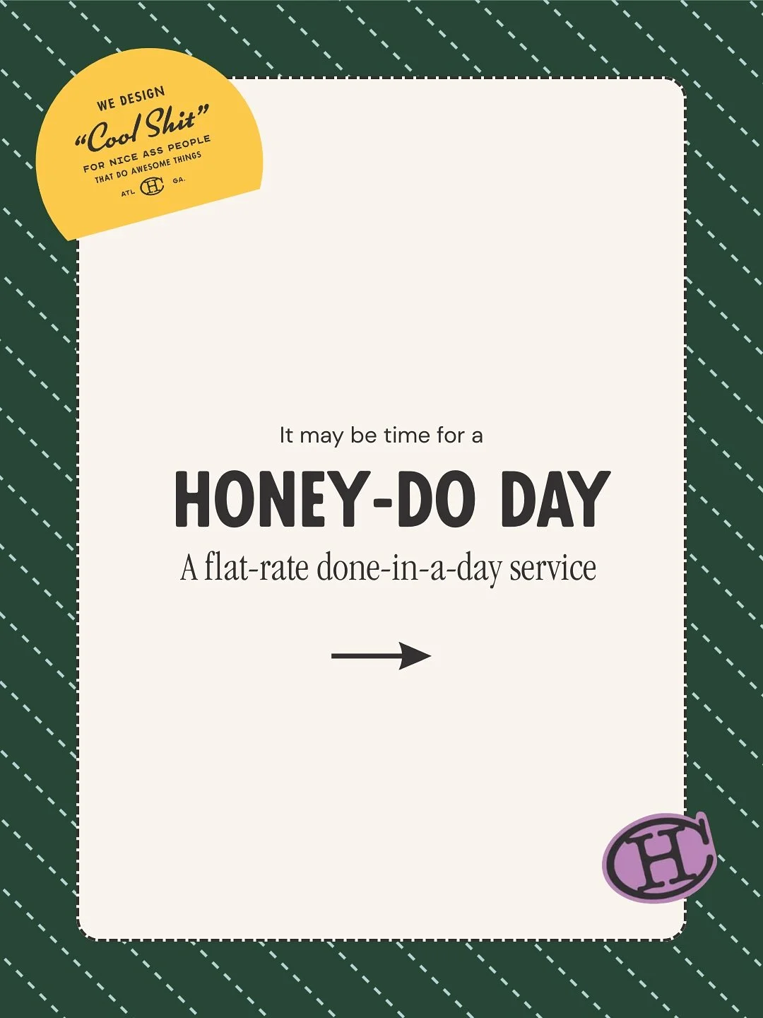 Let&rsquo;s be real. We all have that &ldquo;Honey-Do&rdquo; list that&rsquo;s been staring us in the face for months (yep, we do too!).

You know the one. You&rsquo;re busy kicking ass and taking names, but those event materials, pitch decks, and so