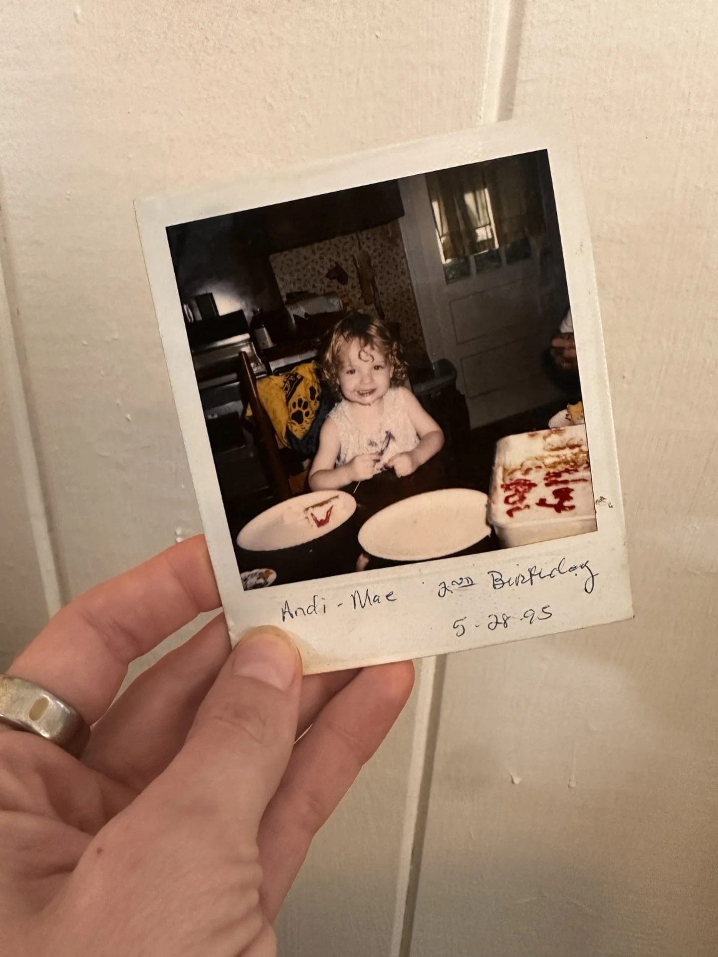 Happy birthday to me! 33 years old today and I still love cake just as much as I did when this picture was taken, absolutely shamelessly. 🎂

It&rsquo;s funny, I always think of a new year starting in January rather than on my birthday, but this one 