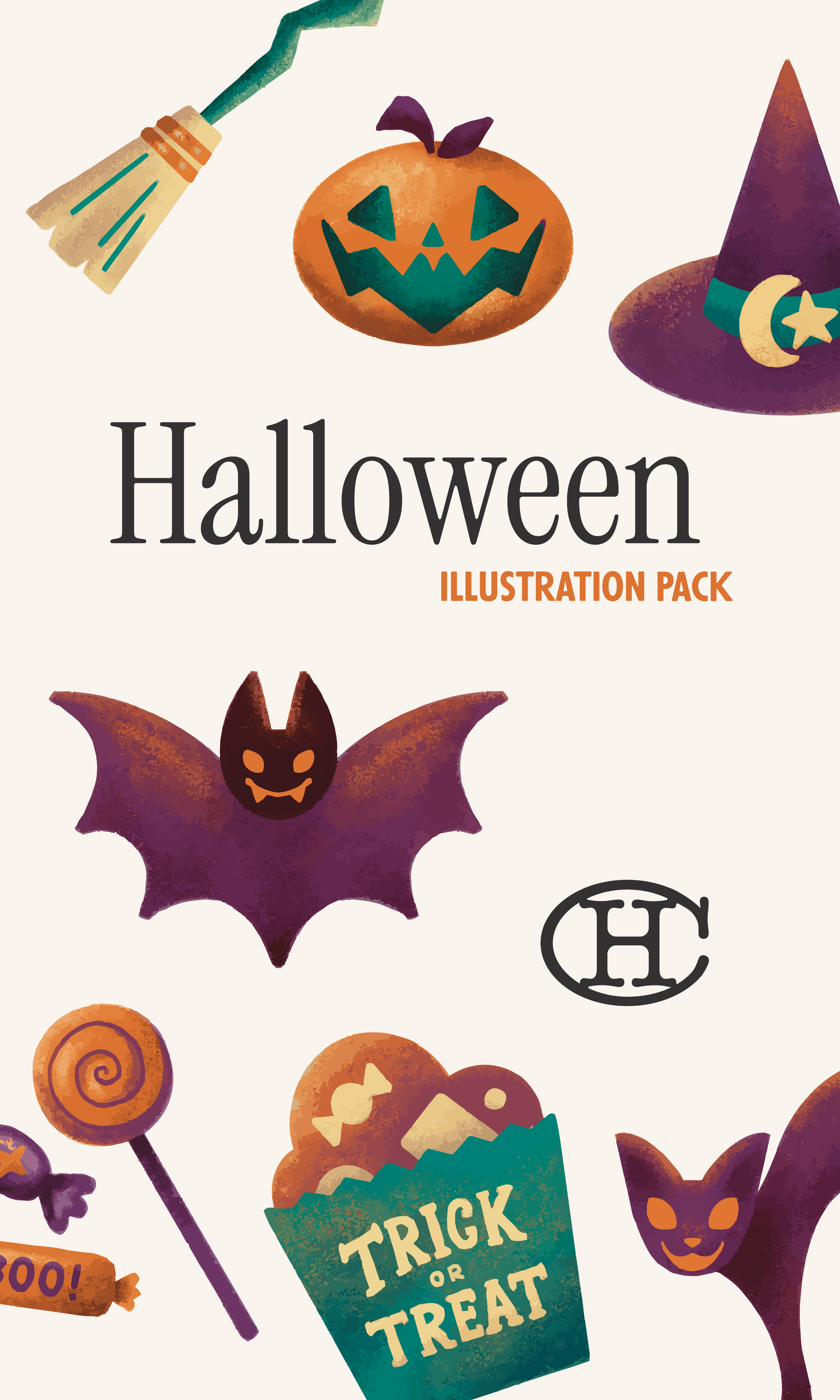 Illustration Pack - Halloween -  Cover Art (1).png