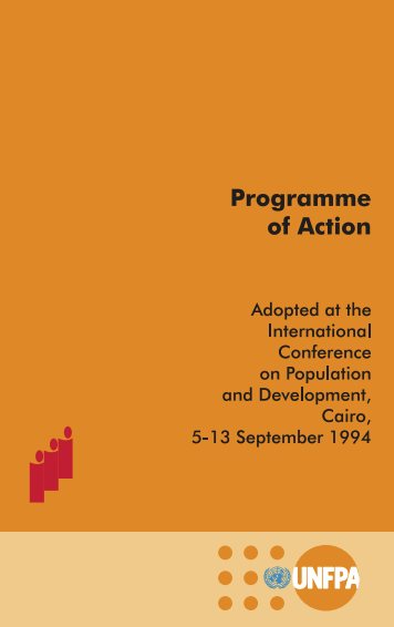 Programme of Action of the International Conference on Population and Development