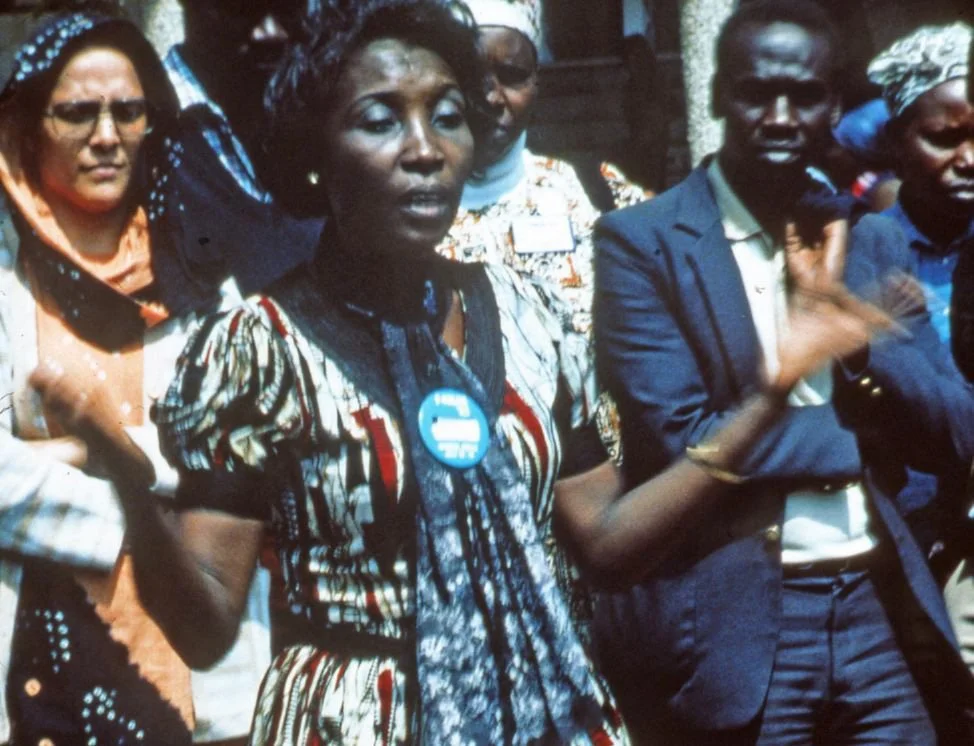 An conference participant at the NFO Forum in Nairobi. (via Anne S. Walker)