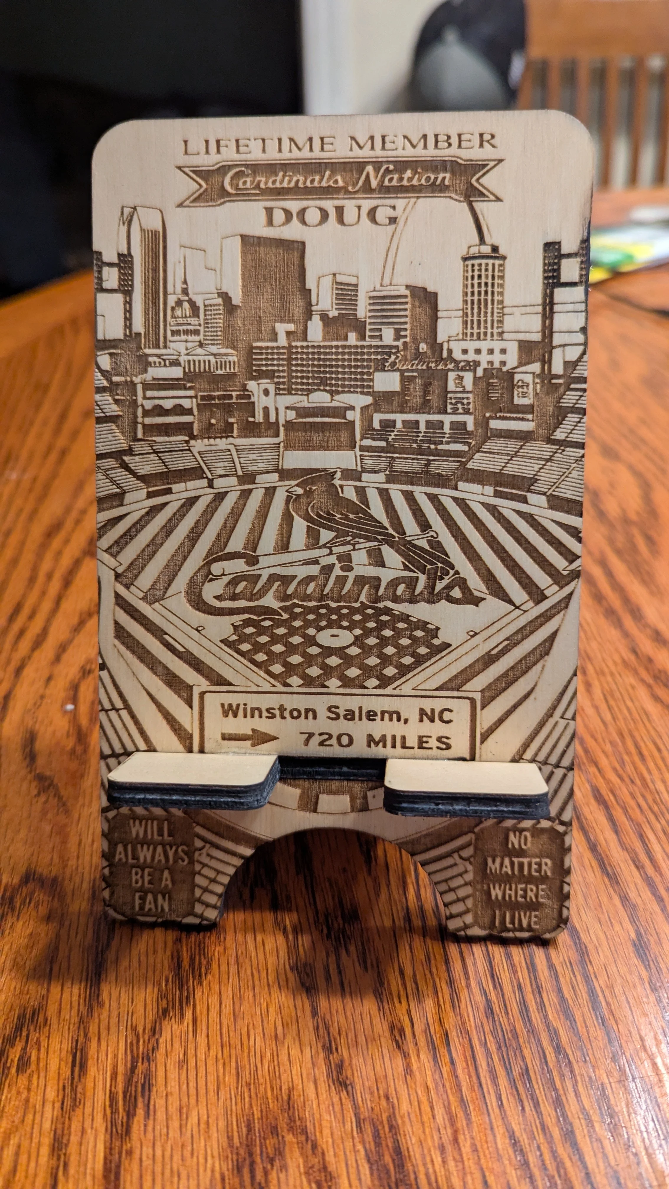 Cell Phone Holder - St Louis Cardinals