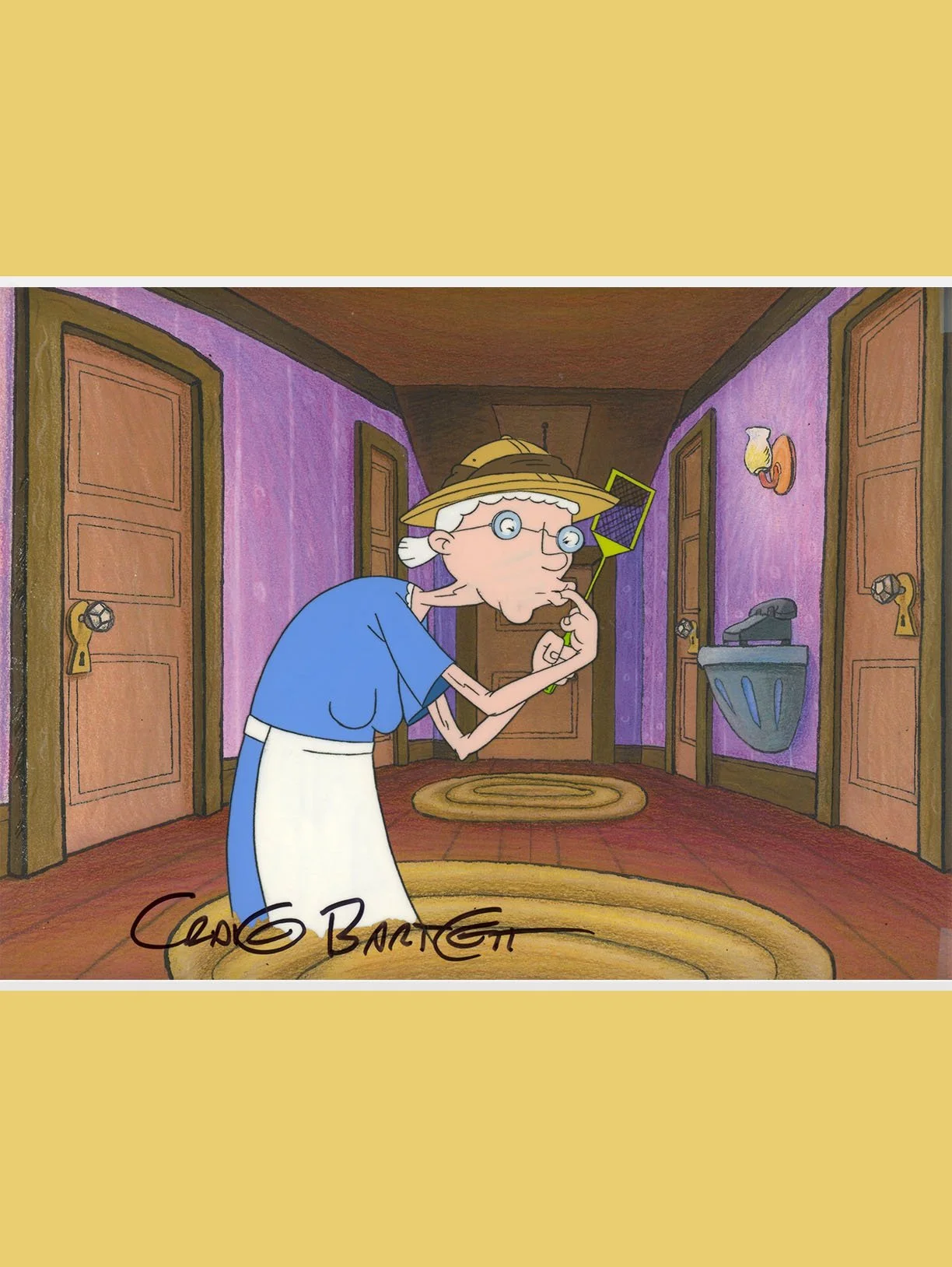Grandma Checks the Wind Production Cel