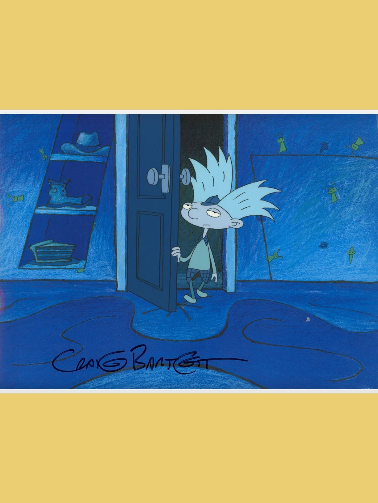 Blue Arnold Production Cel