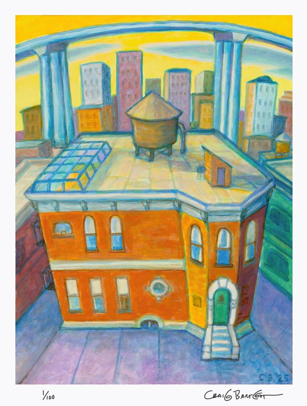 The Boarding House Print