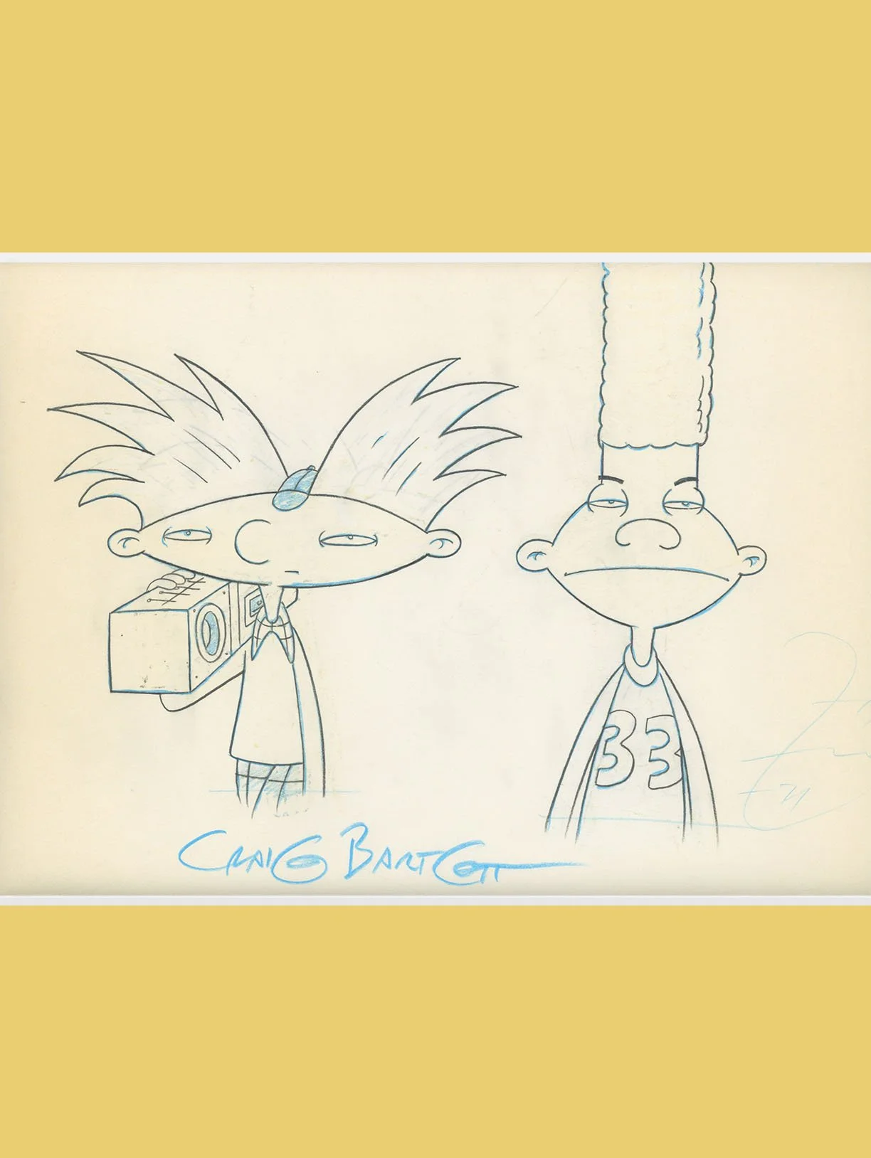 Arnold and Gerald Unite Character Layout