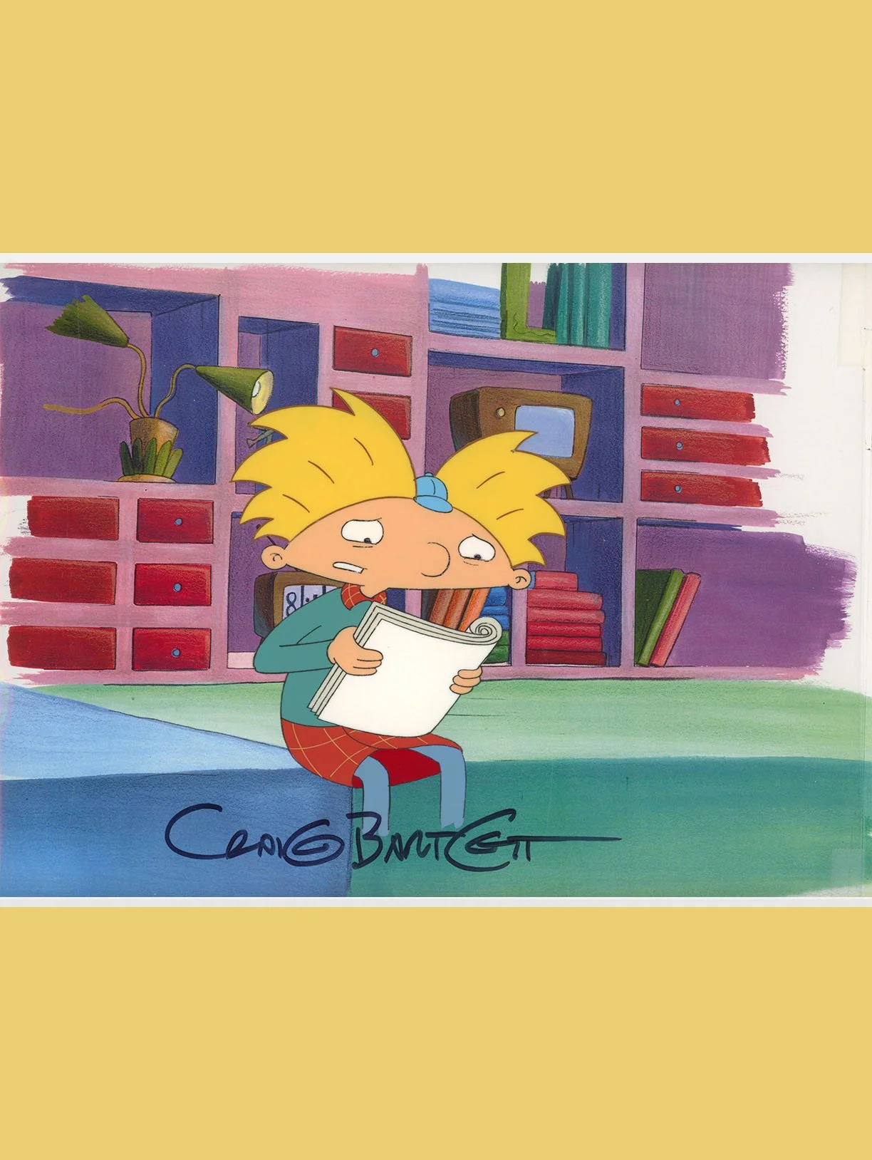 Arnold Studies Romeo Production Cel