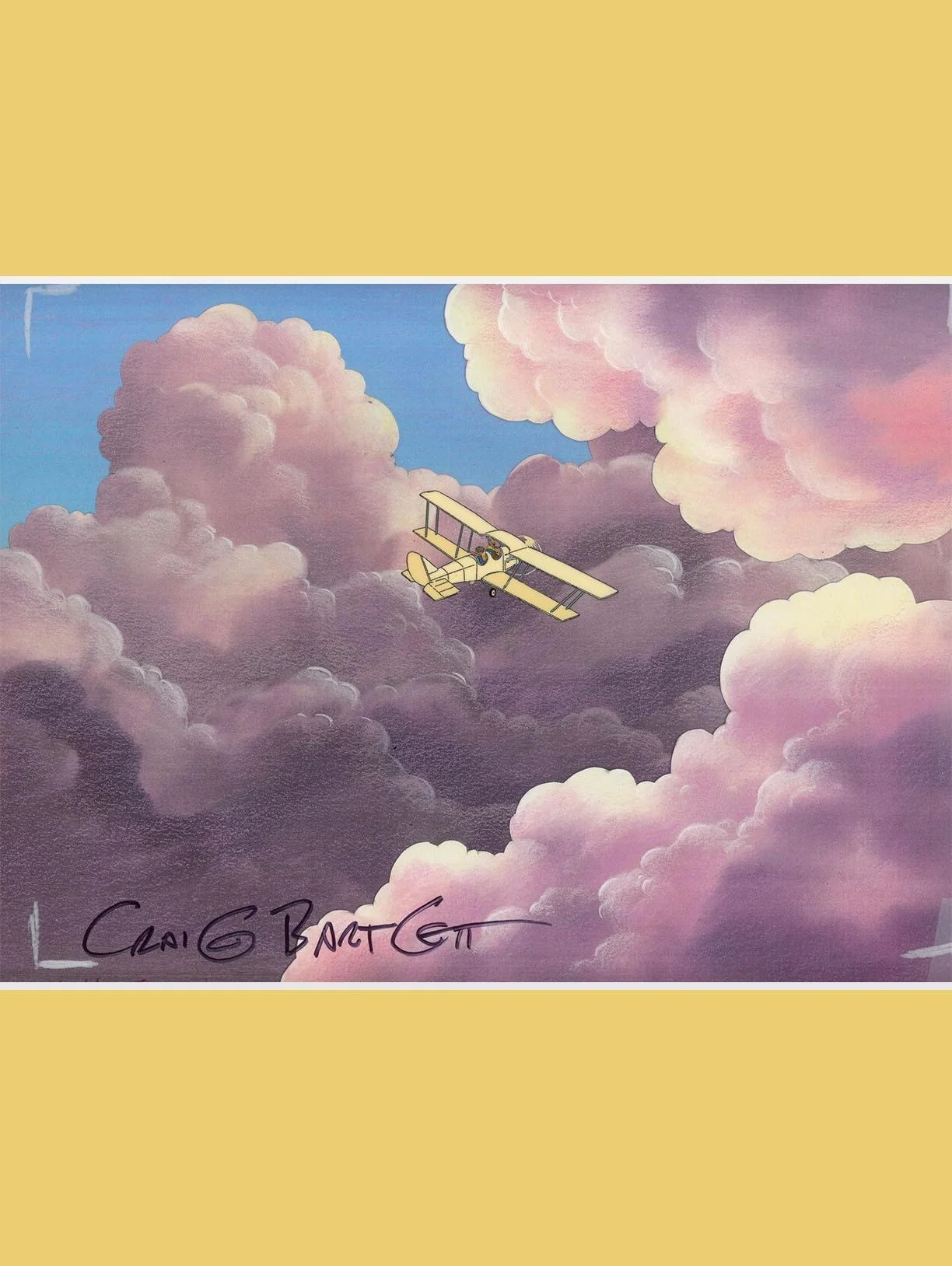 Arnold's Parents Fly Away Production Cel