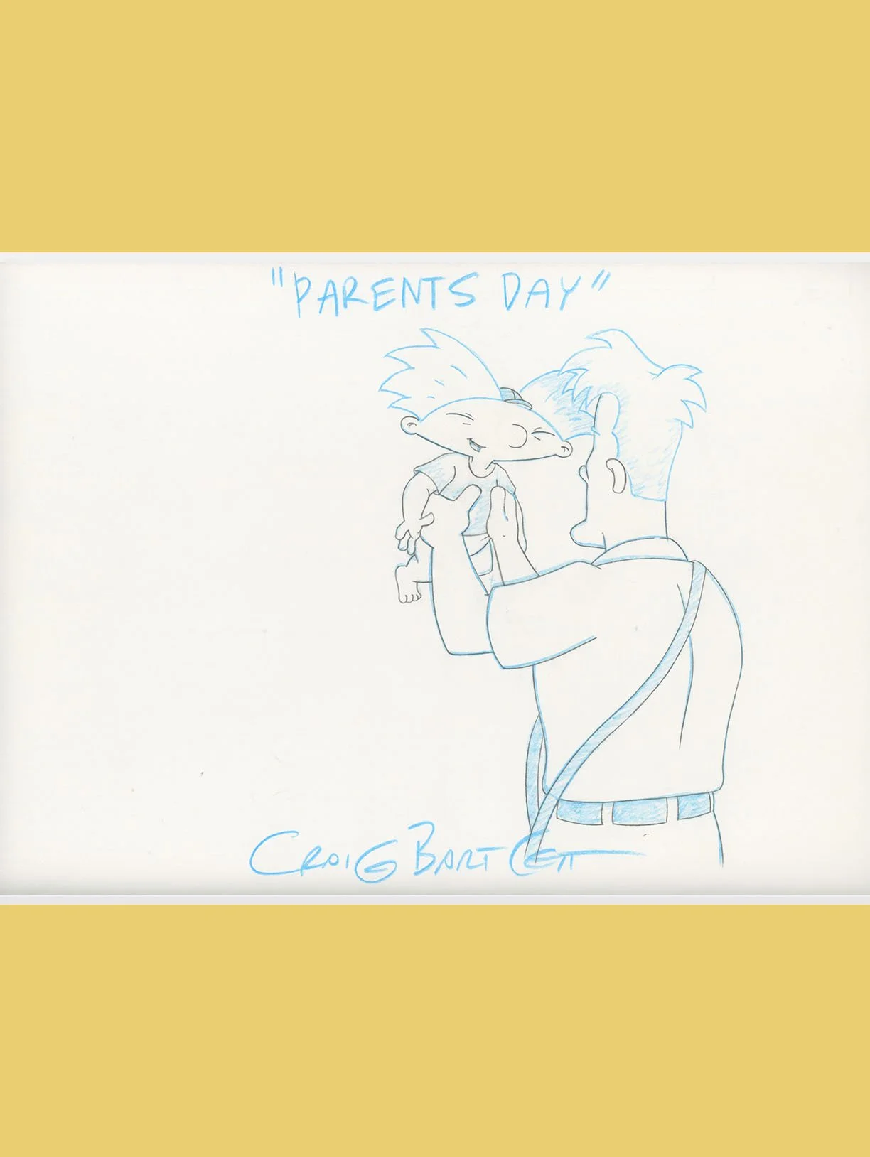 Arnold and His Dad Character Layout