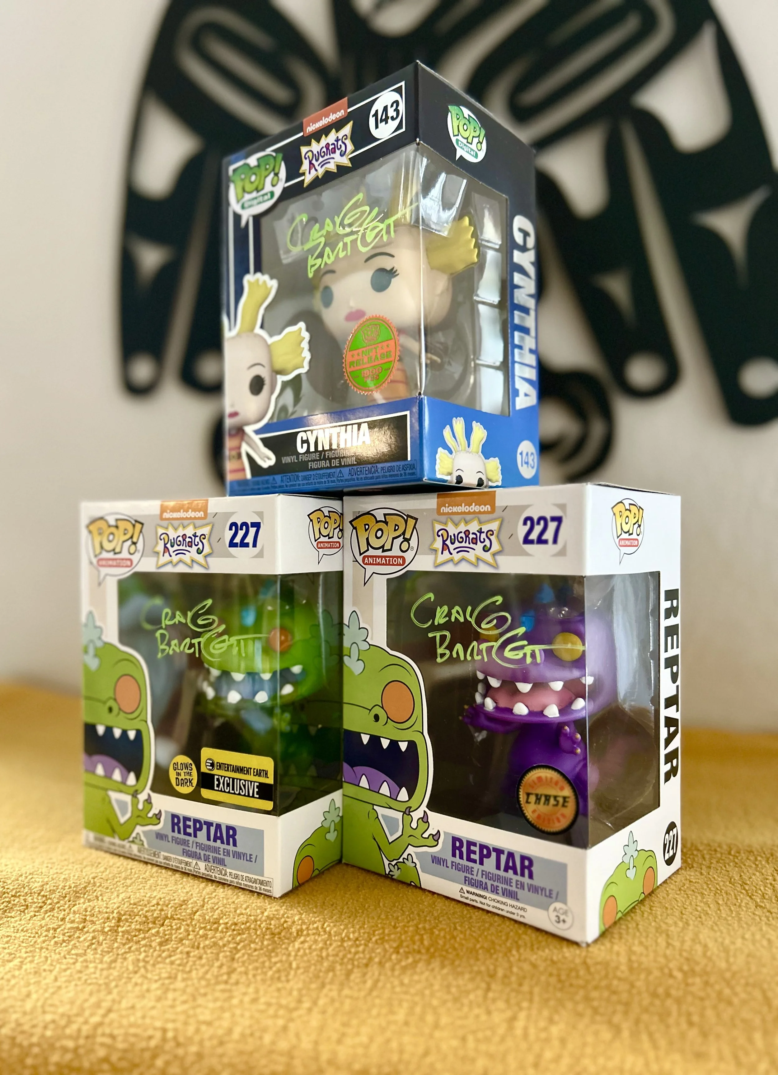 Signed Rugrats Funko Pop