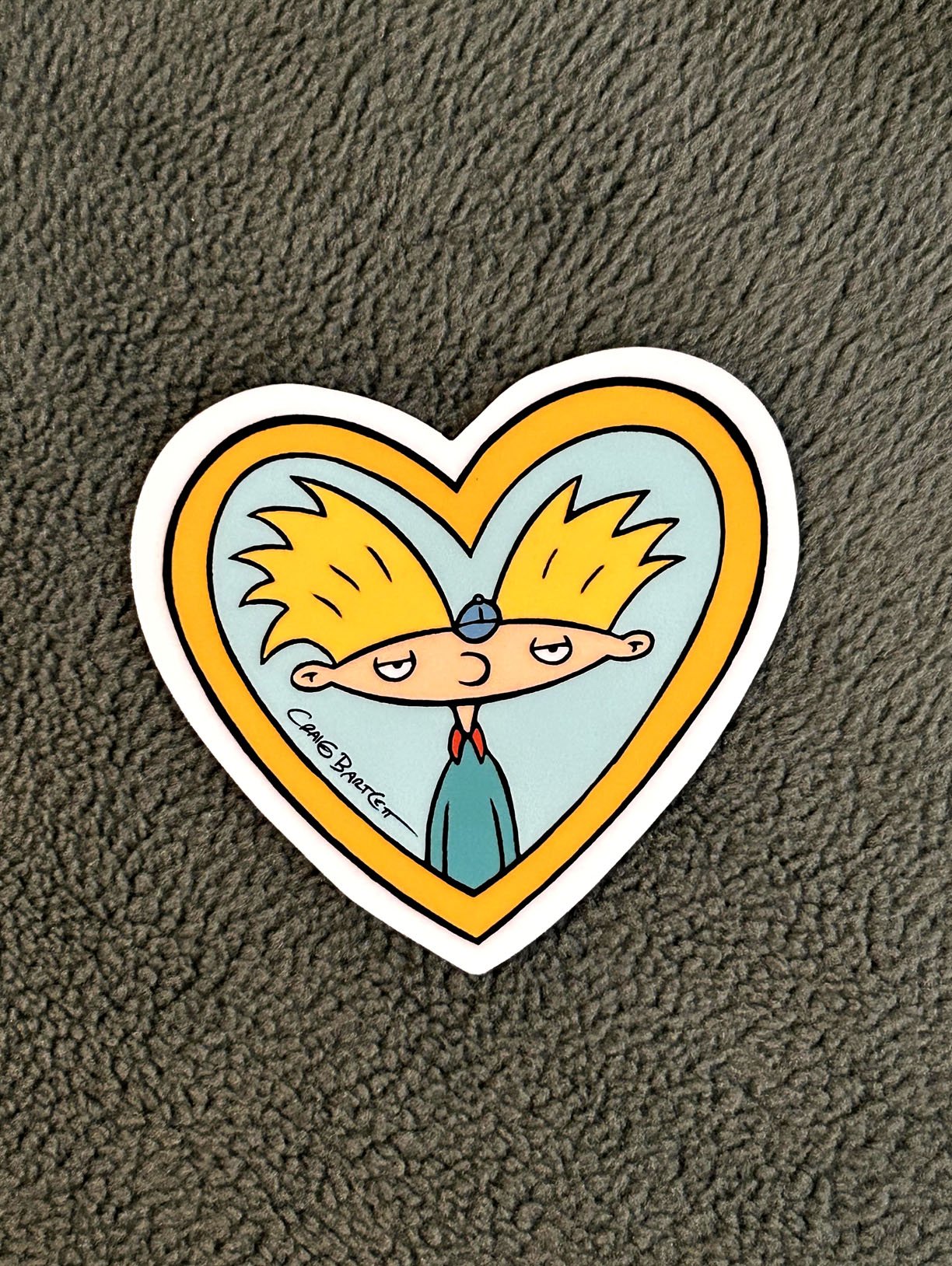 Picture of cartoon character Arnold in a locket.jpg