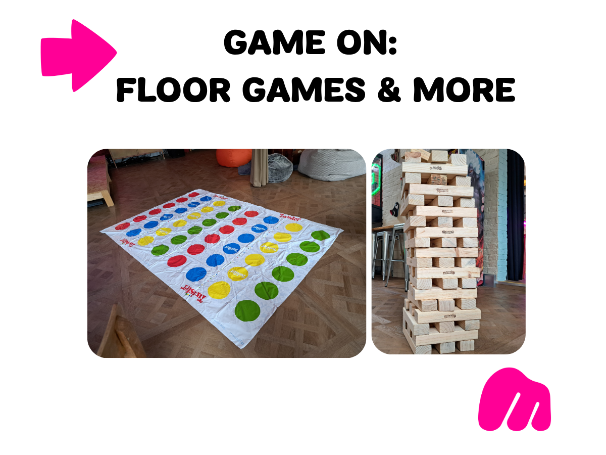 GAME ON: FLOOR GAMES AND MORE