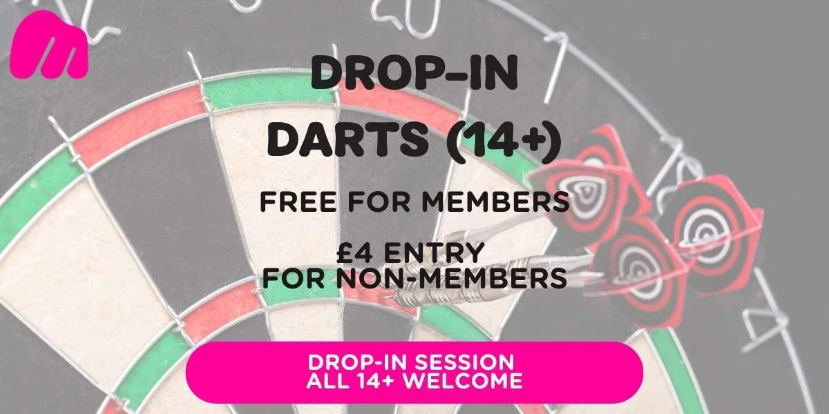 DROP-IN DARTS (14+)